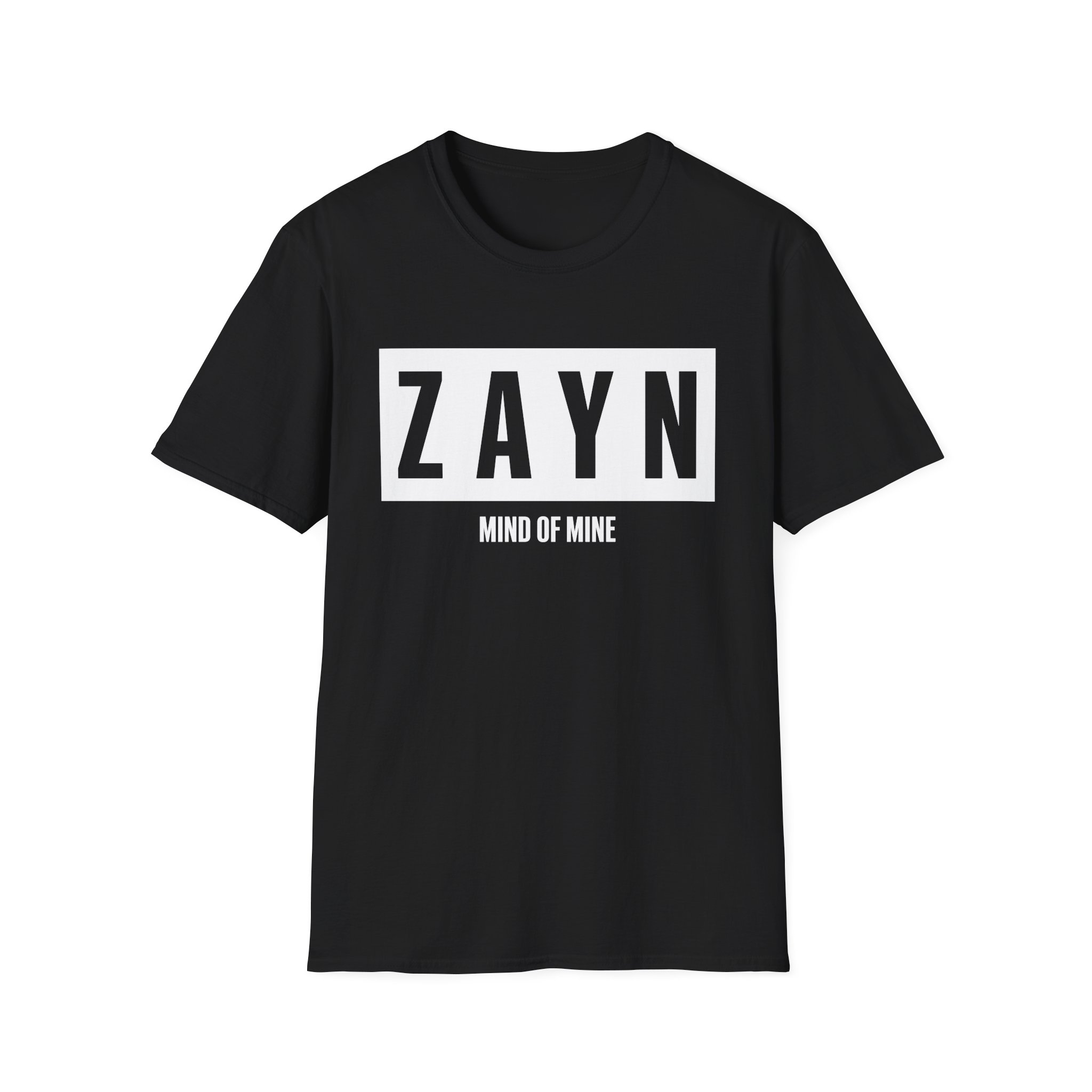 Zayn Malik Mind of Mine Unisex Softstyle T-Shirt