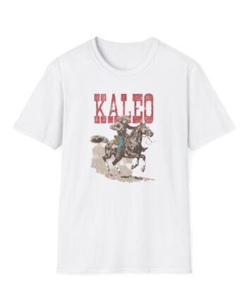 Kaleo Horse Racing Skeleton Unisex Softstyle T-Shirt