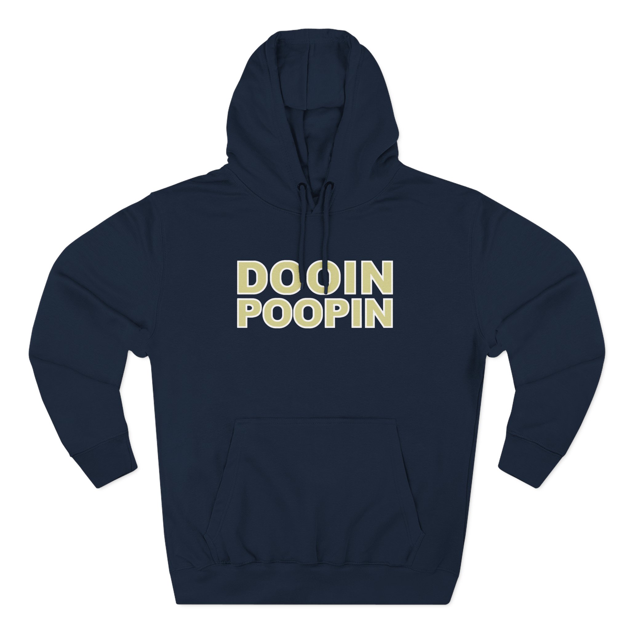 Upchurch Dooin Poopin Three-Panel Fleece Hoodie