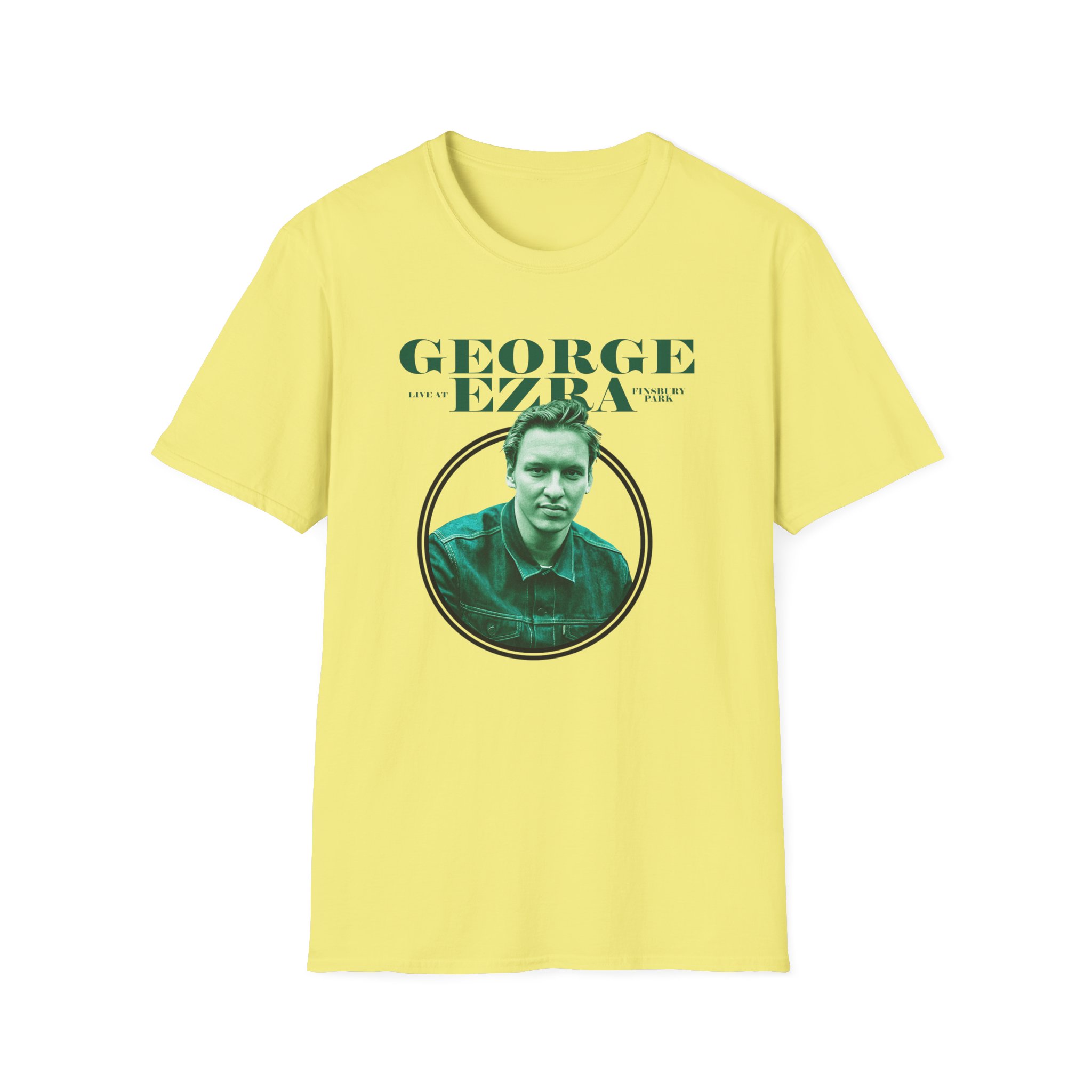 George Ezra Live at Finsbury Park Event Unisex Softstyle T-Shirt
