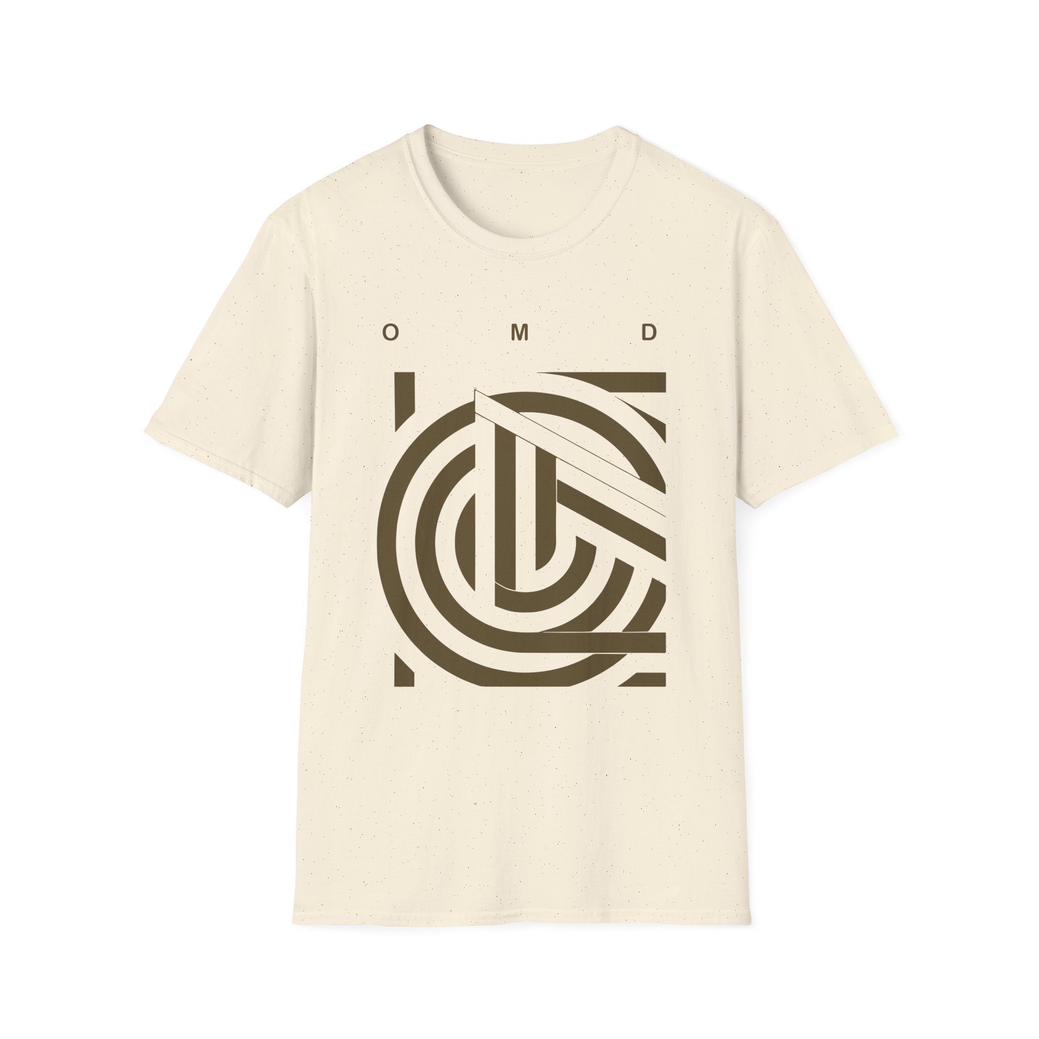 Omd Souvenir Bronze Lines Unisex Softstyle T-Shirt