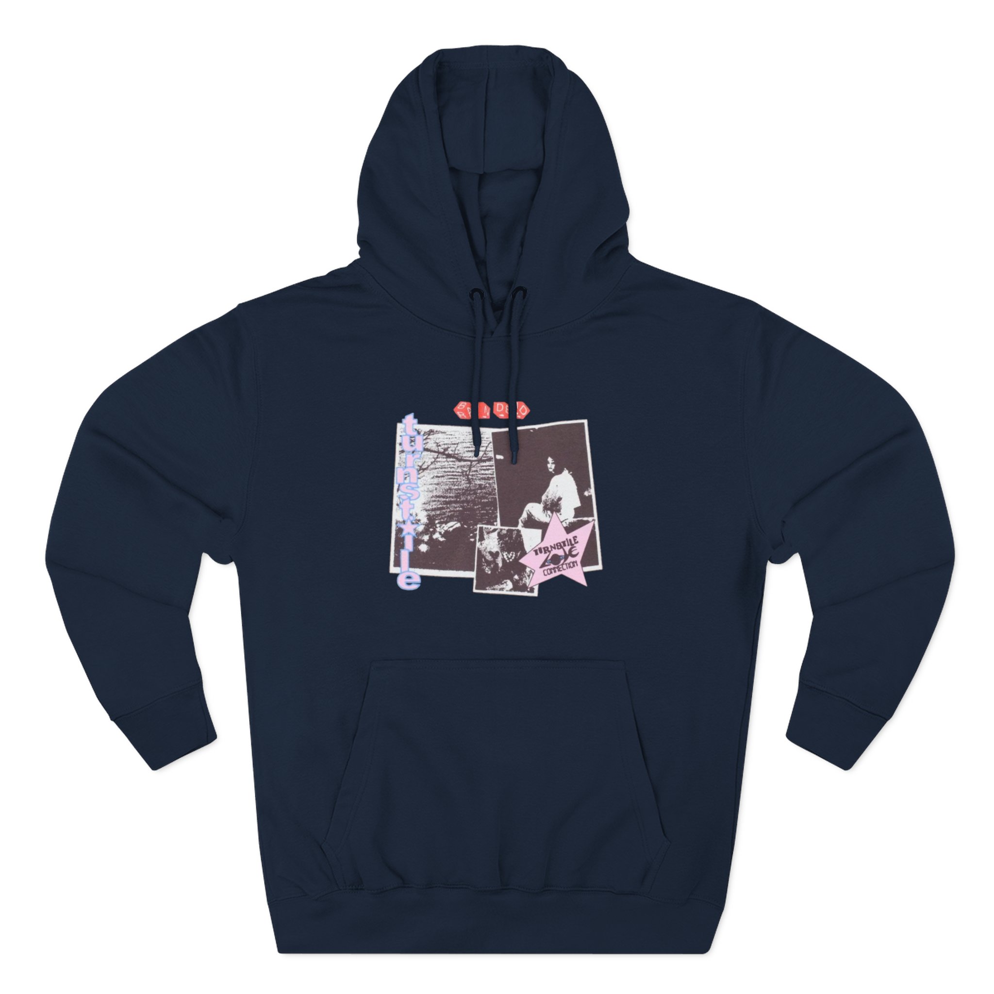 Turnstile Three-Panel Fleece Hoodie