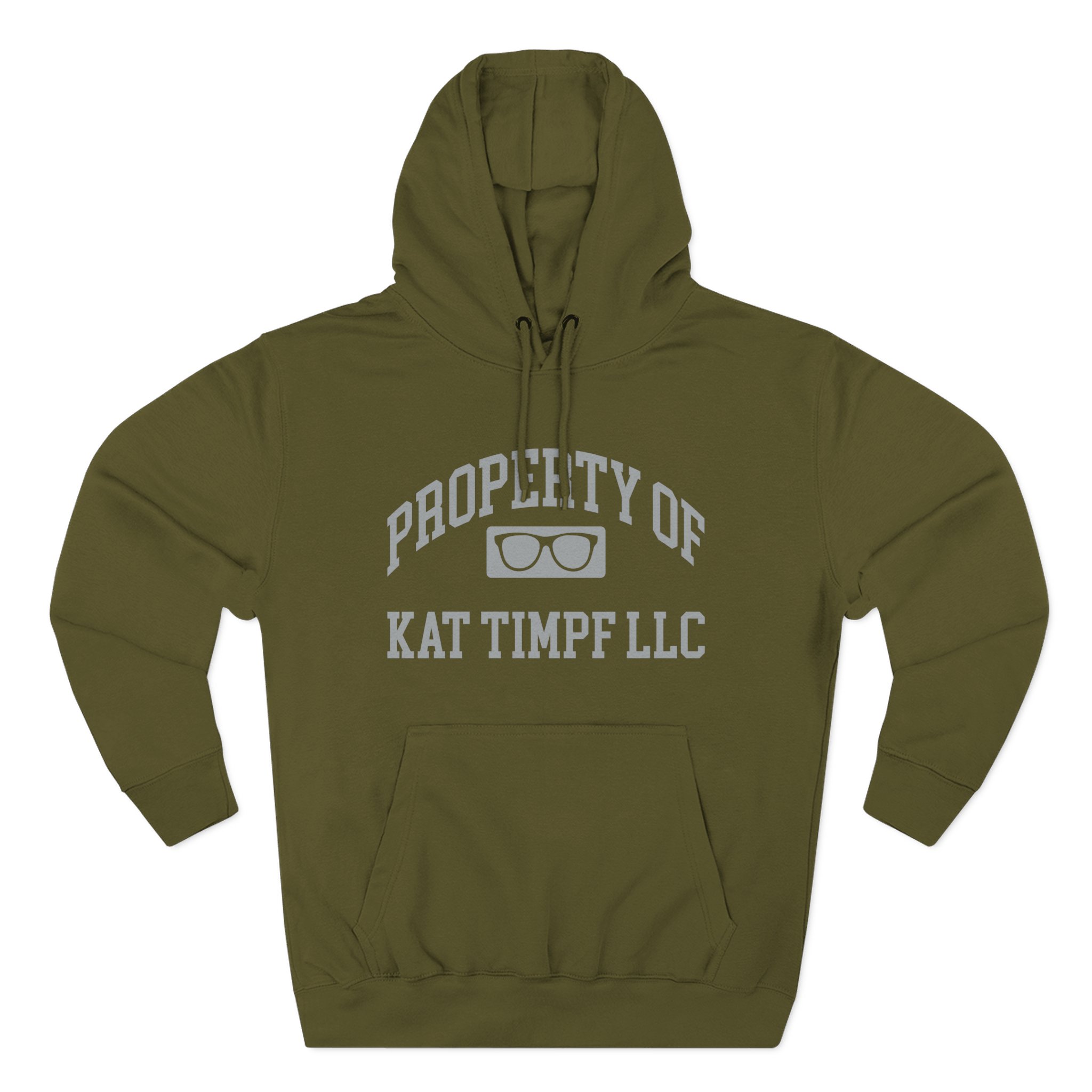 Kat Timpf Property of Kat Timpf, Llc Three-Panel Fleece Hoodie