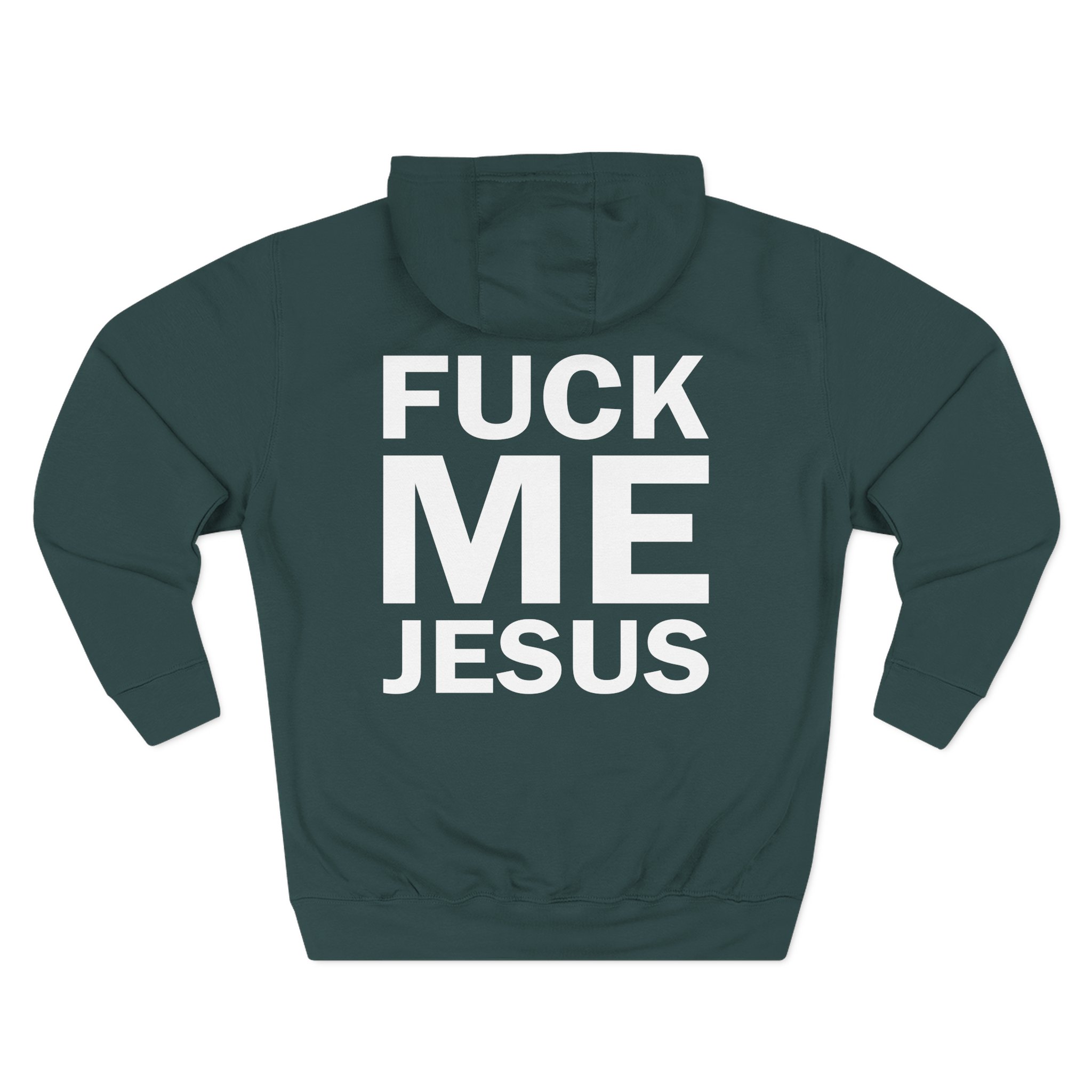 Marduk Fuck Me Jesus Three-Panel Fleece Hoodie