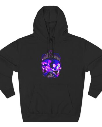 Three 6 Mafia Hard Hittaz Three-Panel Fleece Hoodie