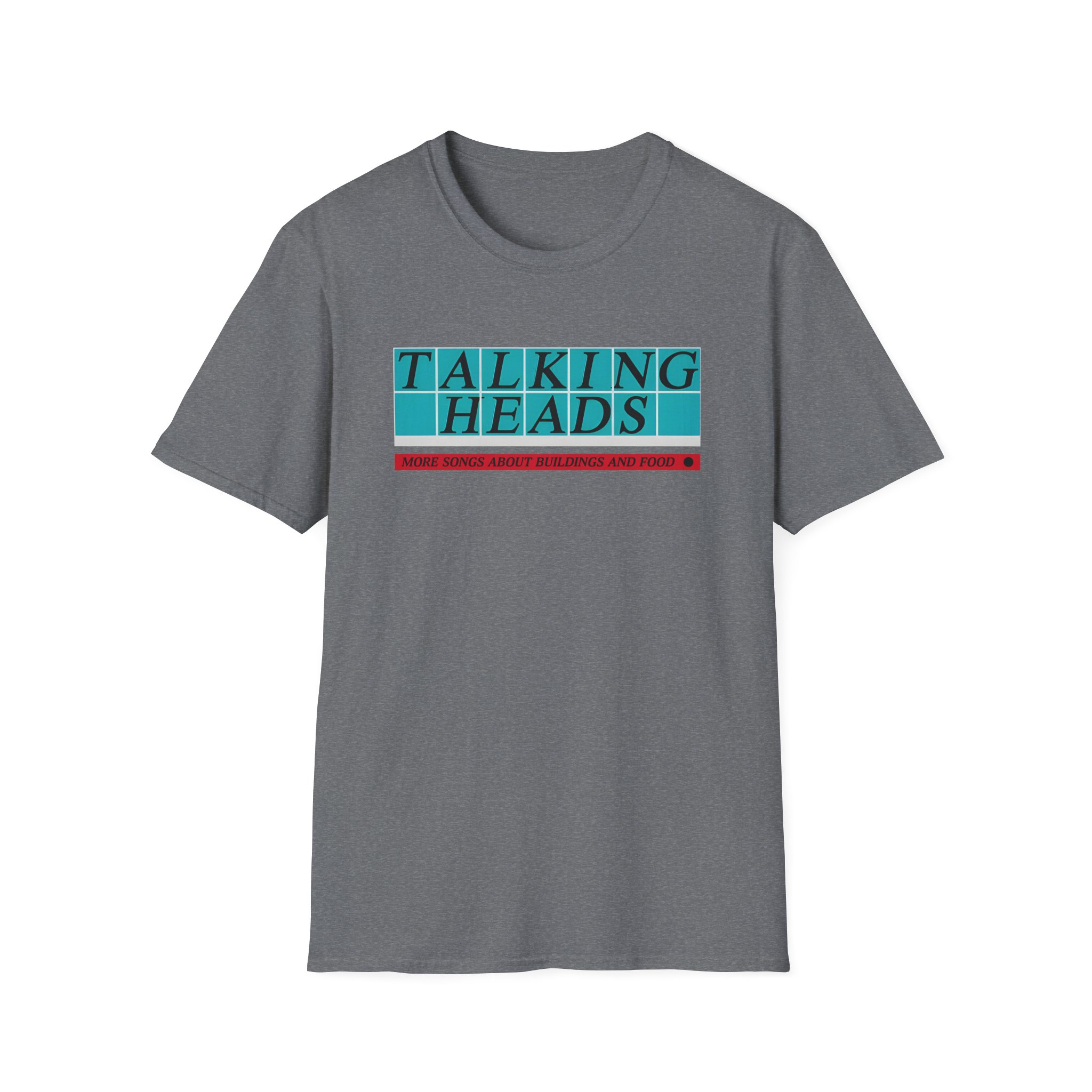 Talking Heads Tiled Logo Unisex Softstyle T-Shirt