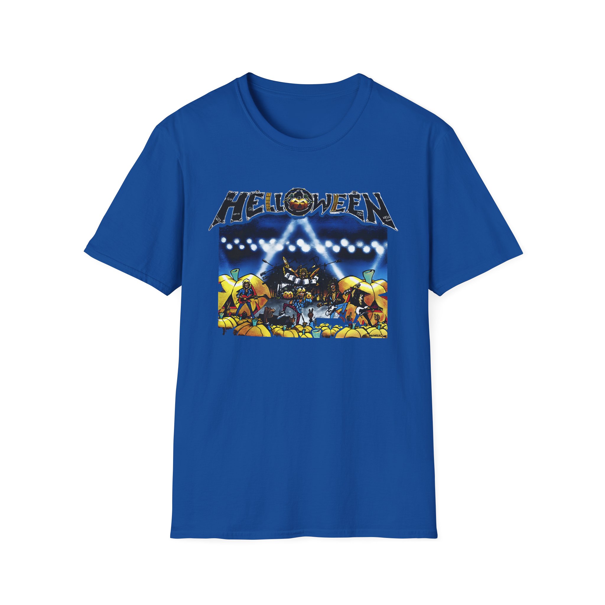 Helloween Live in the U.k. Unisex Softstyle T-Shirt