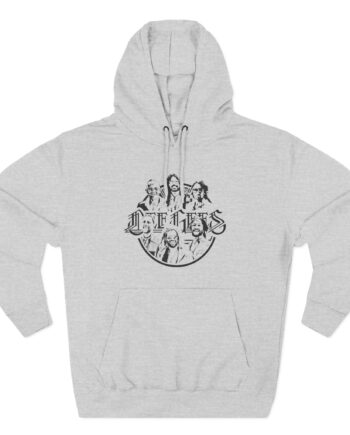 Foo Fighters Dee Gee Sketch Three-Panel Fleece Hoodie