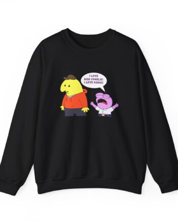 Smiling Friends I Love Kids Unisex Heavy Blend Crewneck Sweatshirt