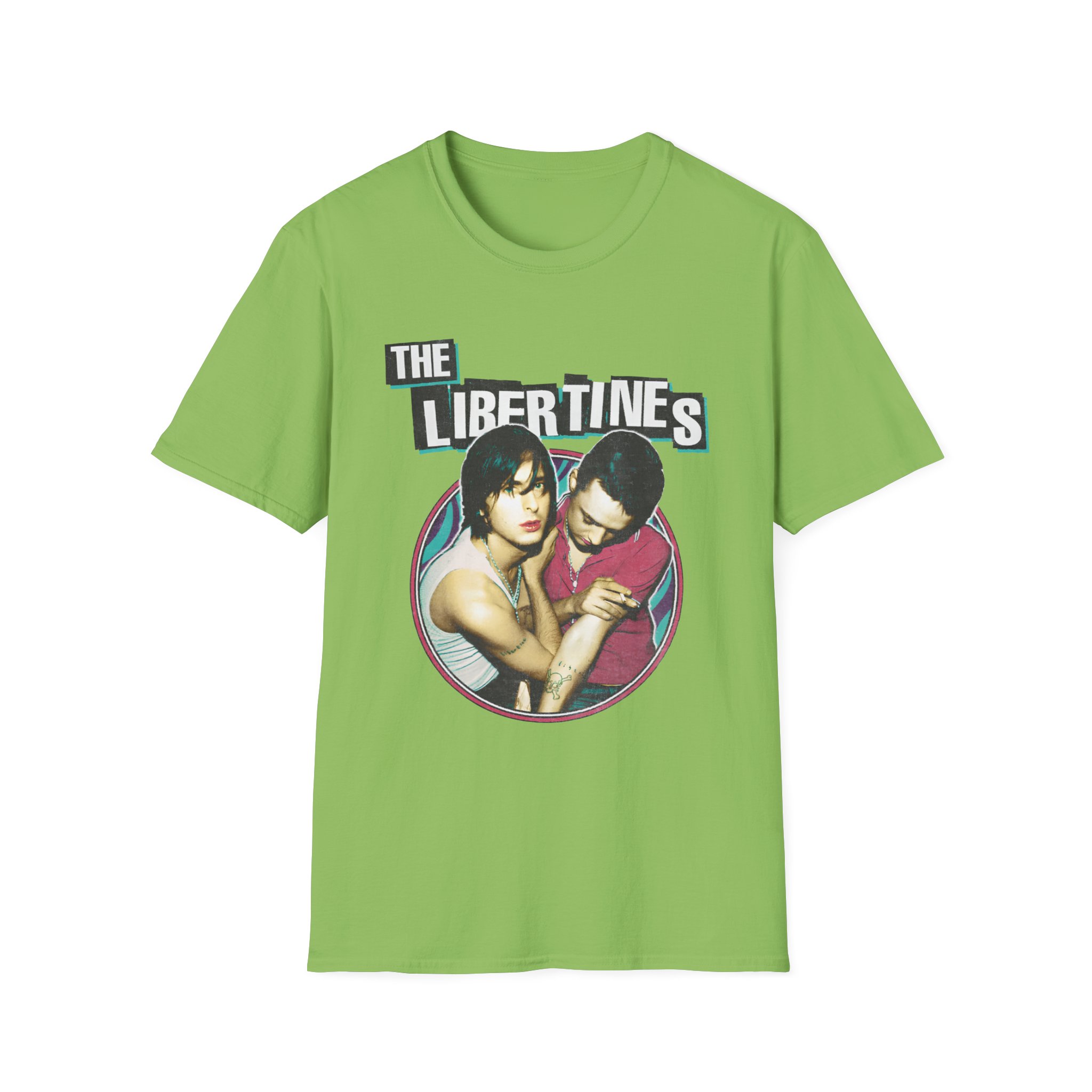The Libertines Circle Unisex Softstyle T-Shirt