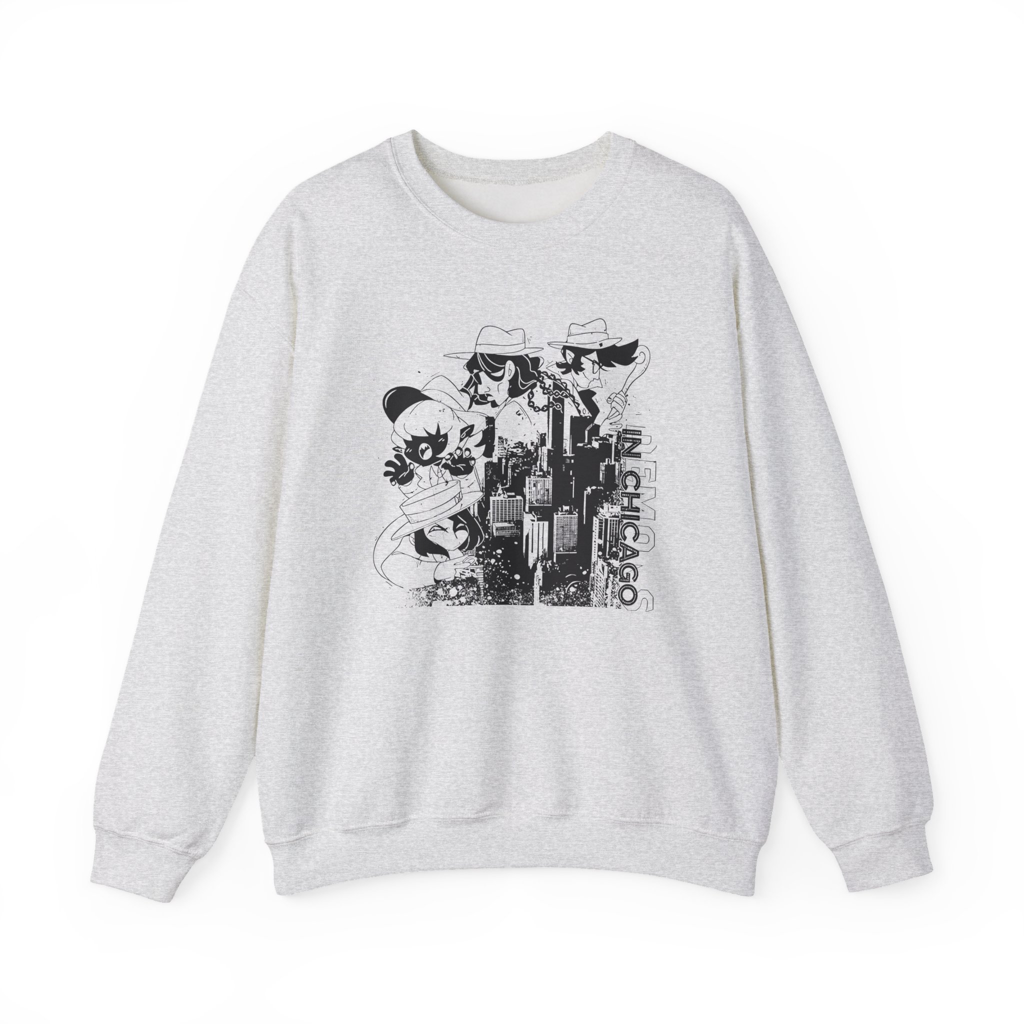 Demondice Chicago Acen Unisex Heavy Blendâ„¢ Crewneck Sweatshirt