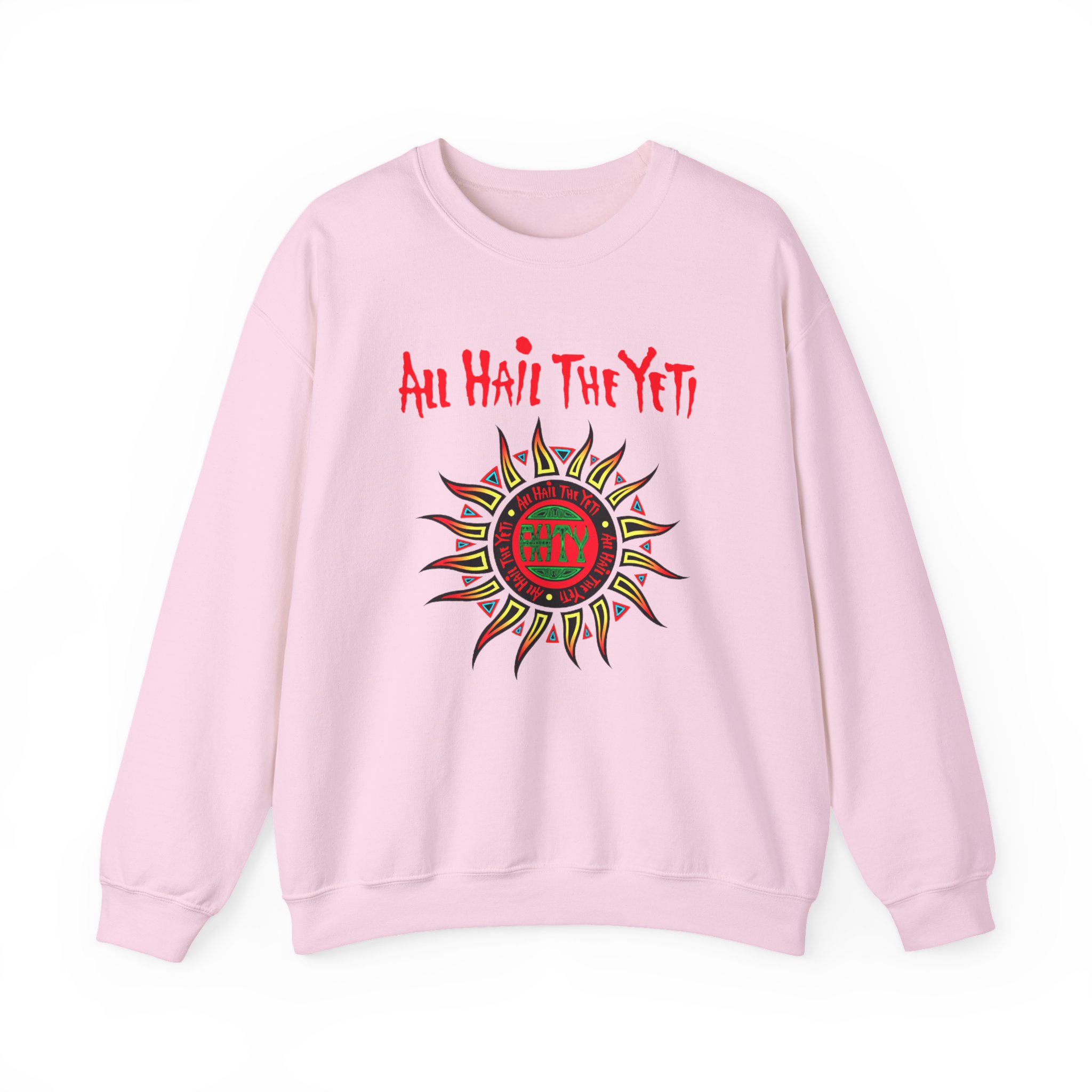 All Hail the Yeti Sun Unisex Heavy Blendâ„¢ Crewneck Sweatshirt