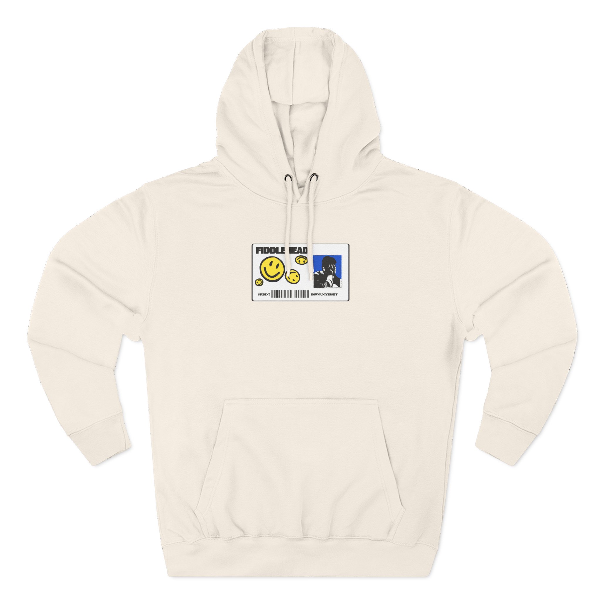 Fiddlehead Id Card Three-Panel Fleece Hoodie
