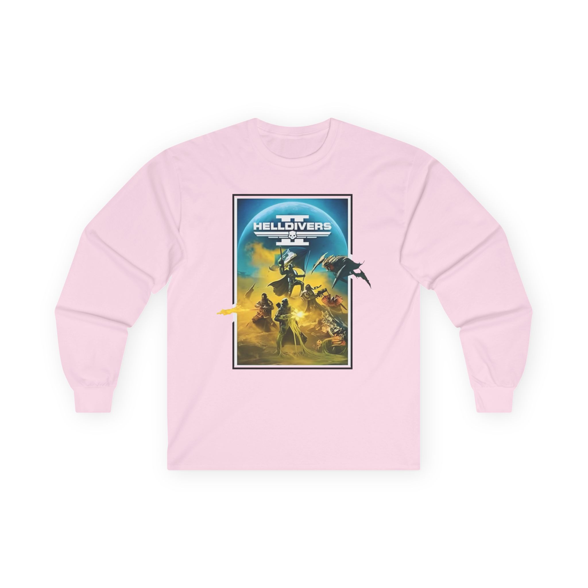Helldivers Key Art Unisex Ultra Cotton Long Sleeve Tee