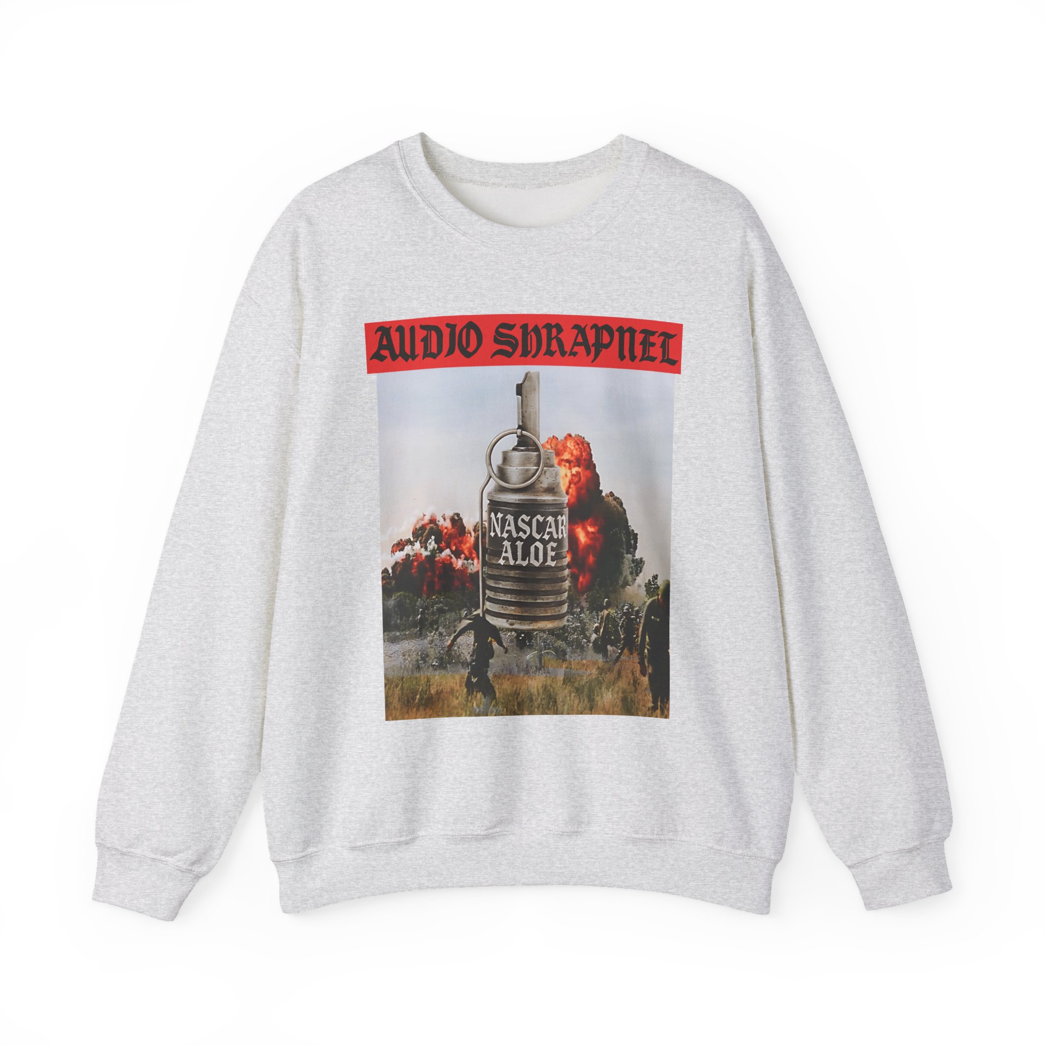 Nascar Aloe Grenade Unisex Heavy Blendâ„¢ Crewneck Sweatshirt