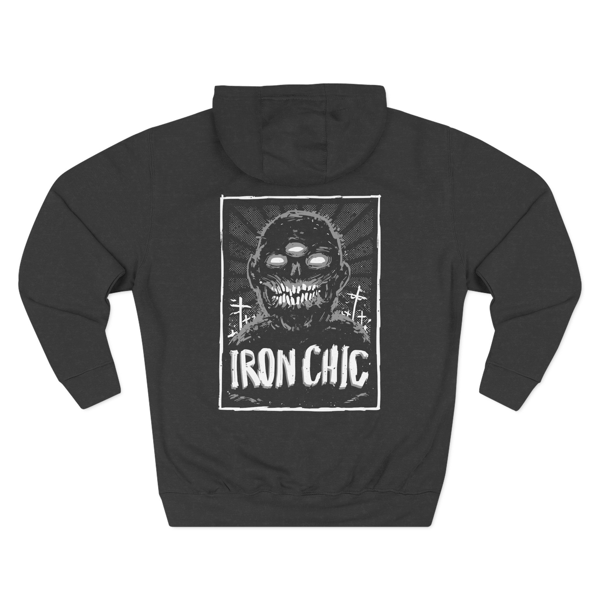 Iron Chic Golgotha Three-Panel Fleece Hoodie