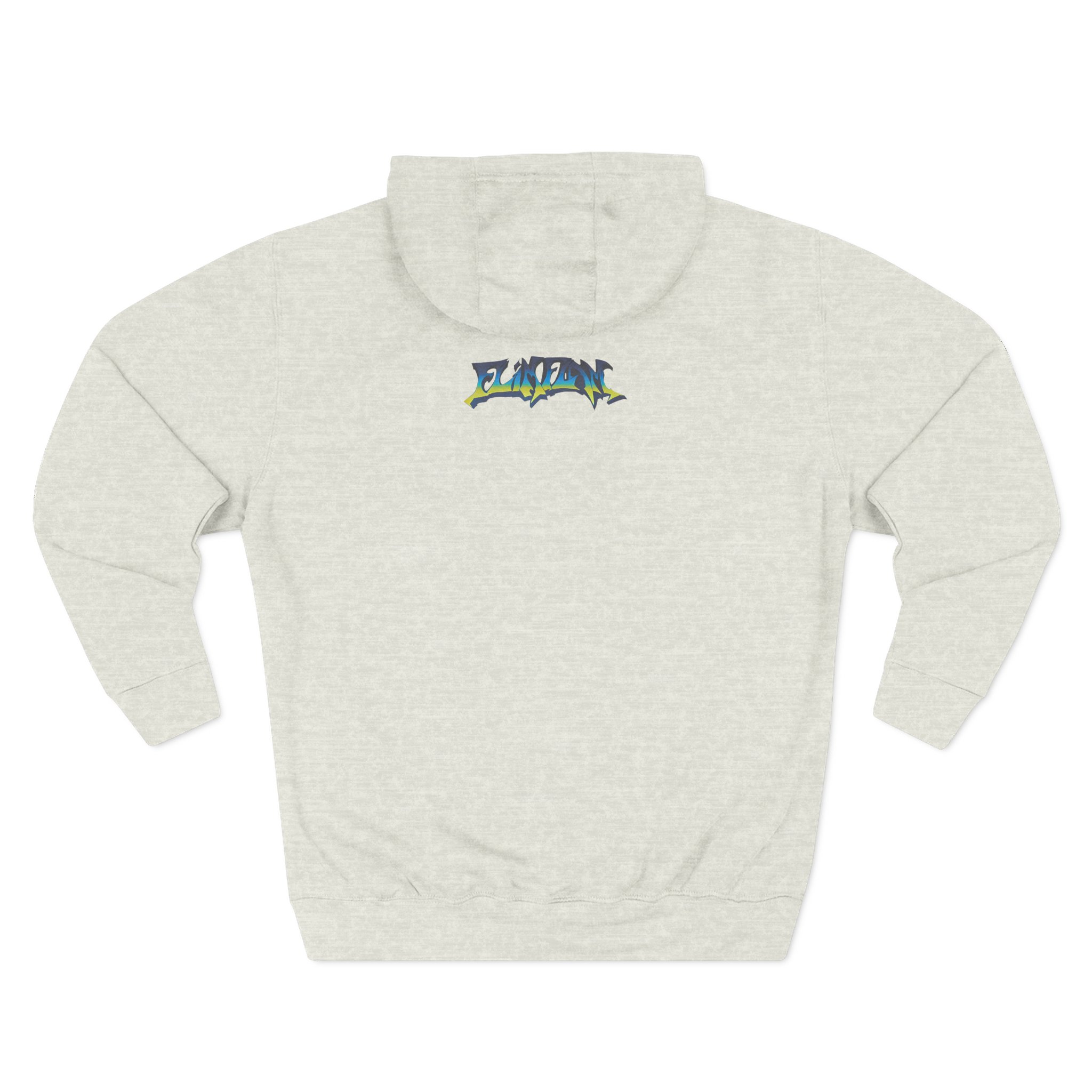 Flamingo Flim Flail Three-Panel Fleece Hoodie