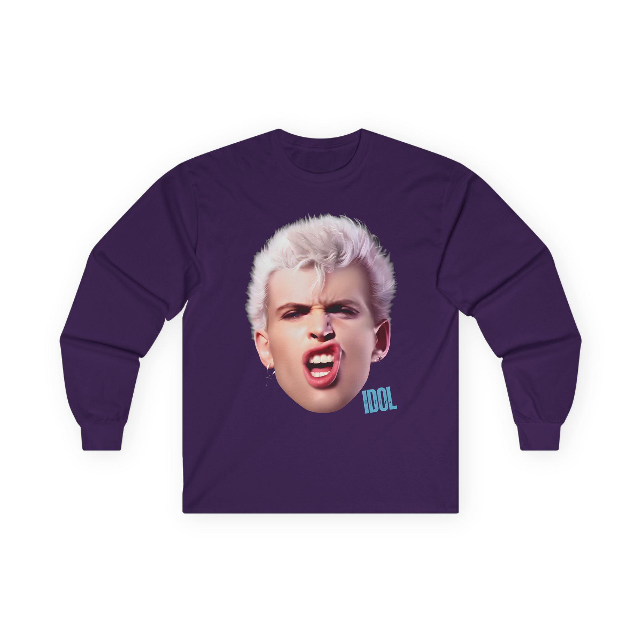 Billy Idol Billy Smirk Unisex Ultra Cotton Long Sleeve Tee