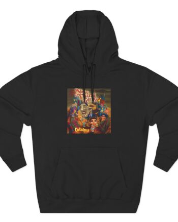 New Found Glory Catalyst Album Cover Three-Panel Fleece Hoodie