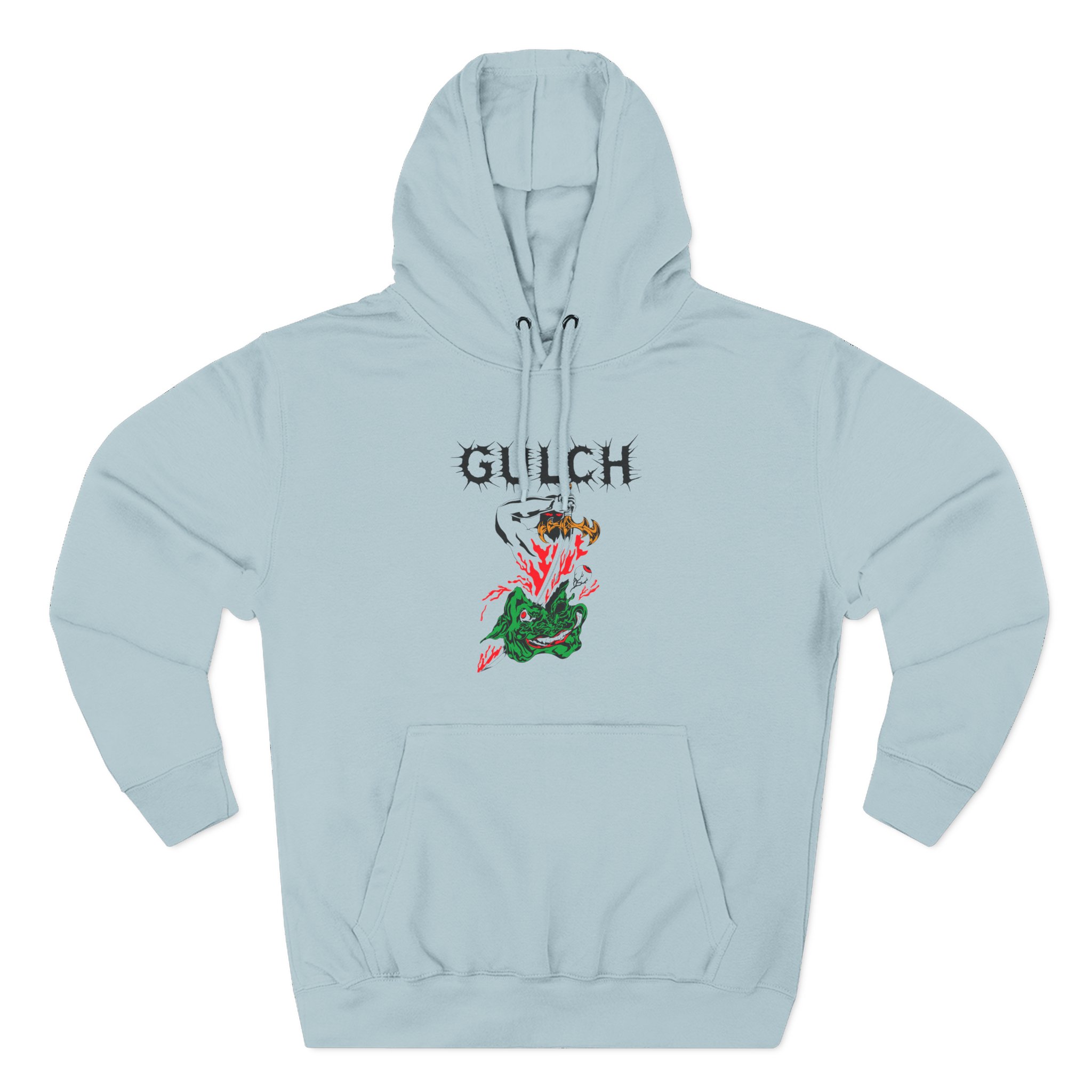 Gulch Bolt Swallower Three-Panel Fleece Hoodie