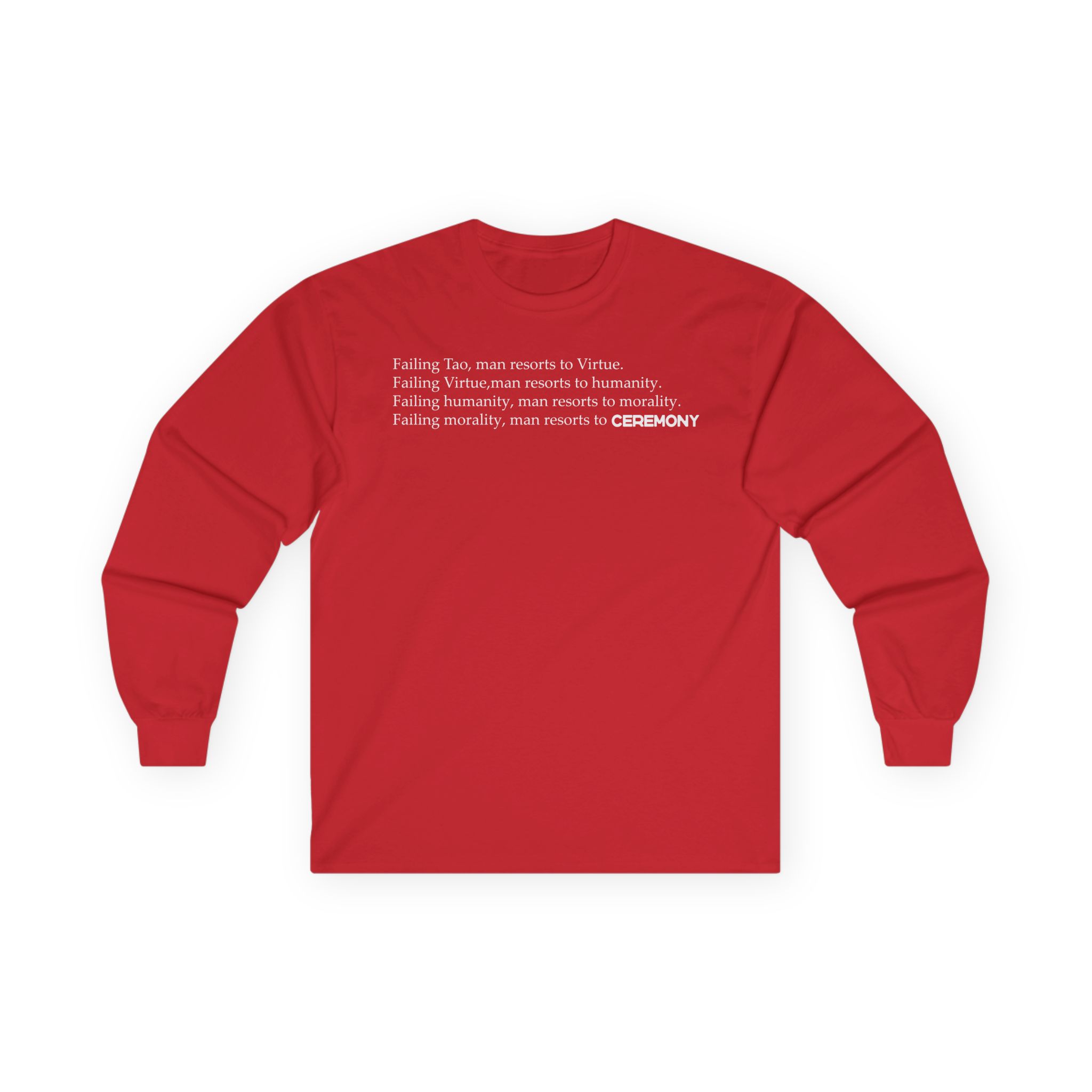 Ceremony Real Bay Unisex Ultra Cotton Long Sleeve Tee
