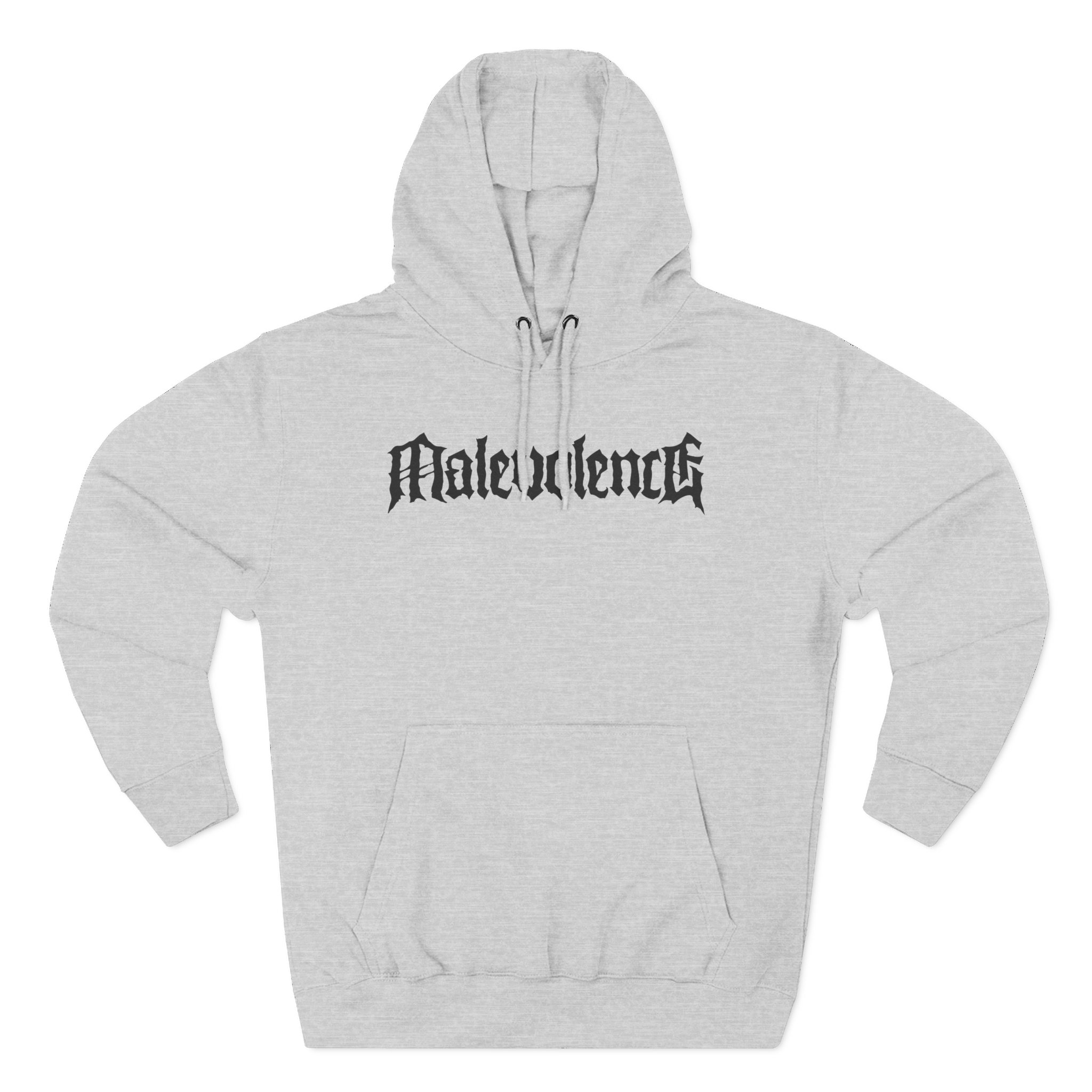 Malevolence Three-Panel Fleece Hoodie