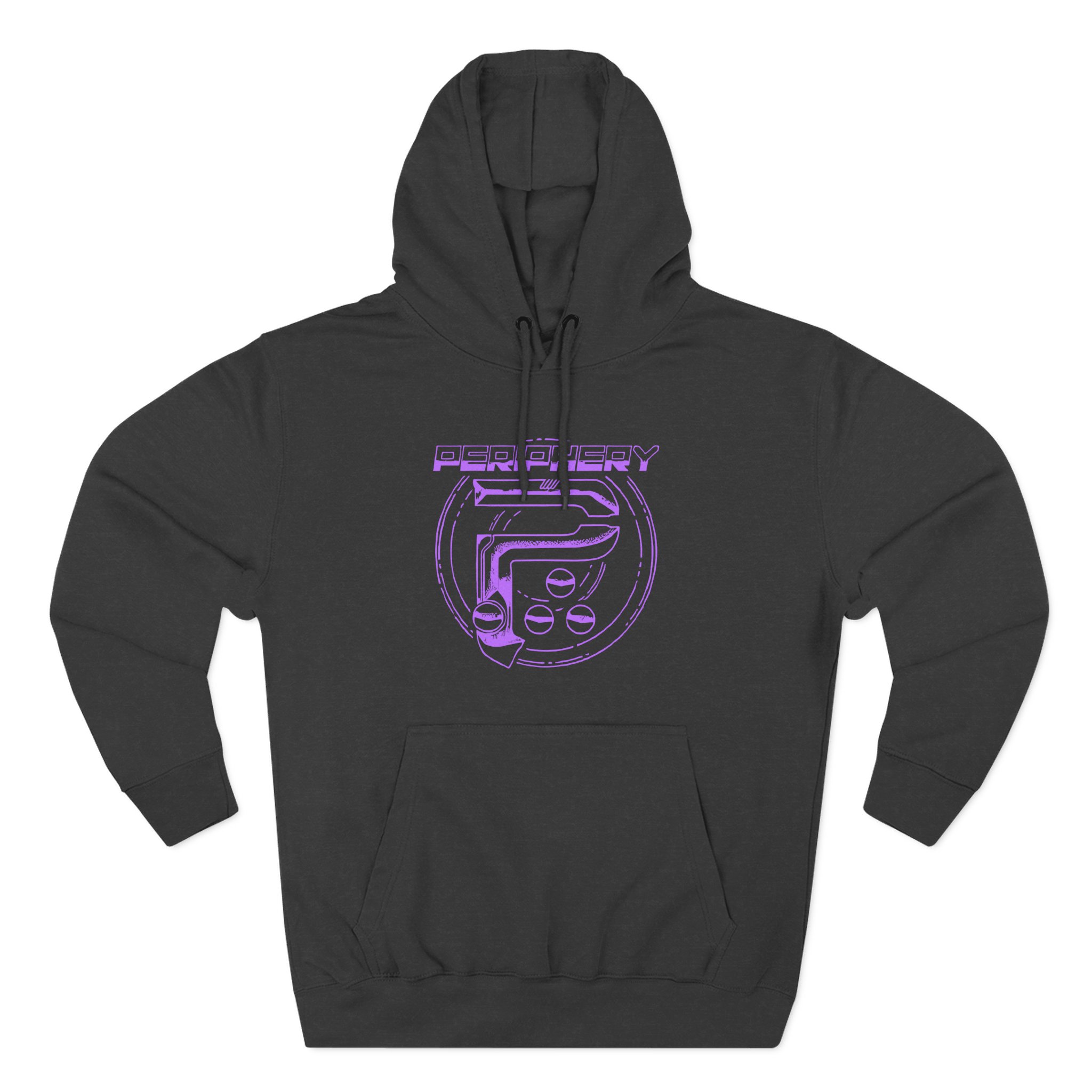 Periphery P Logo 2.0 Three-Panel Fleece Hoodie