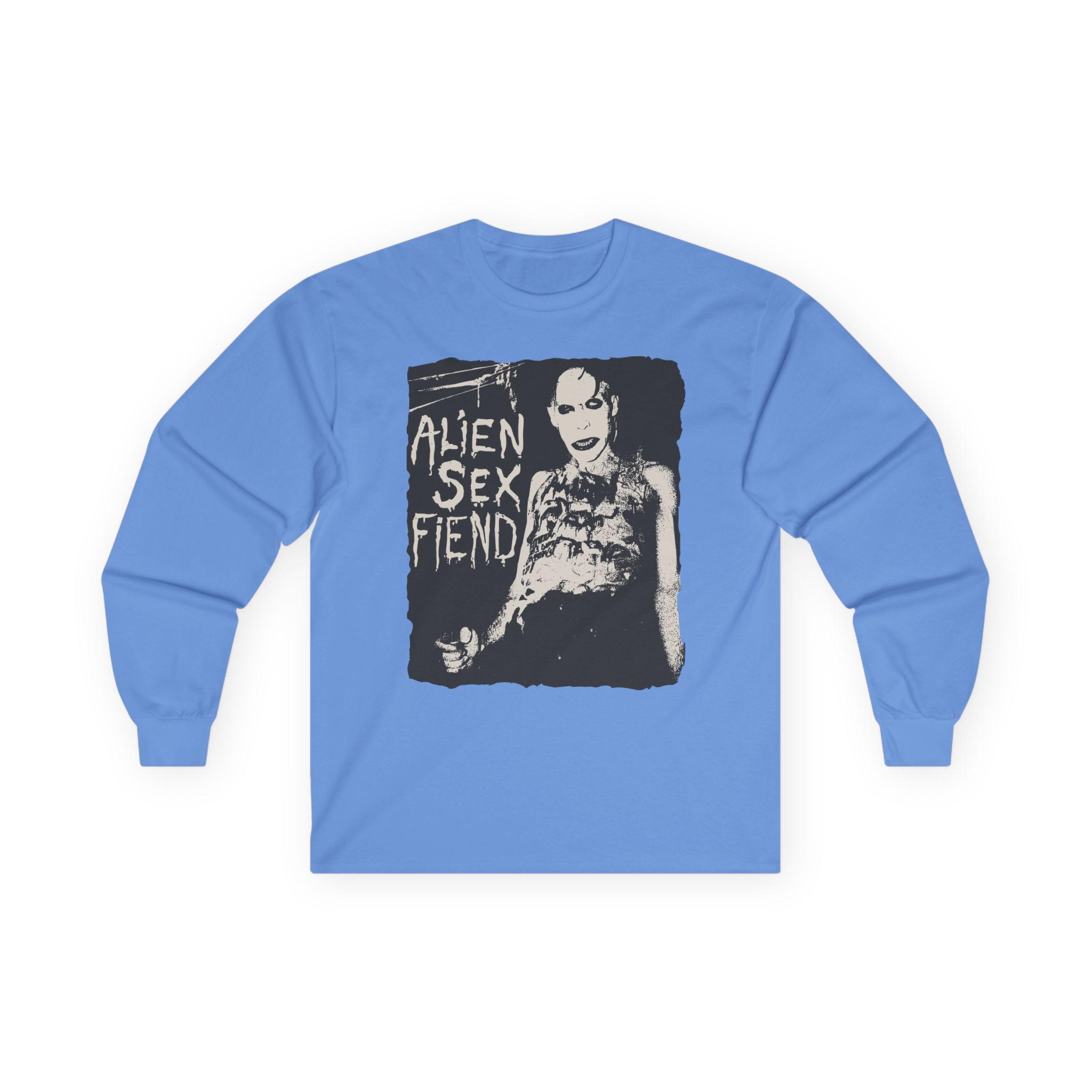 Alien Sex Fiend Nik Fiend Unisex Ultra Cotton Long Sleeve Tee
