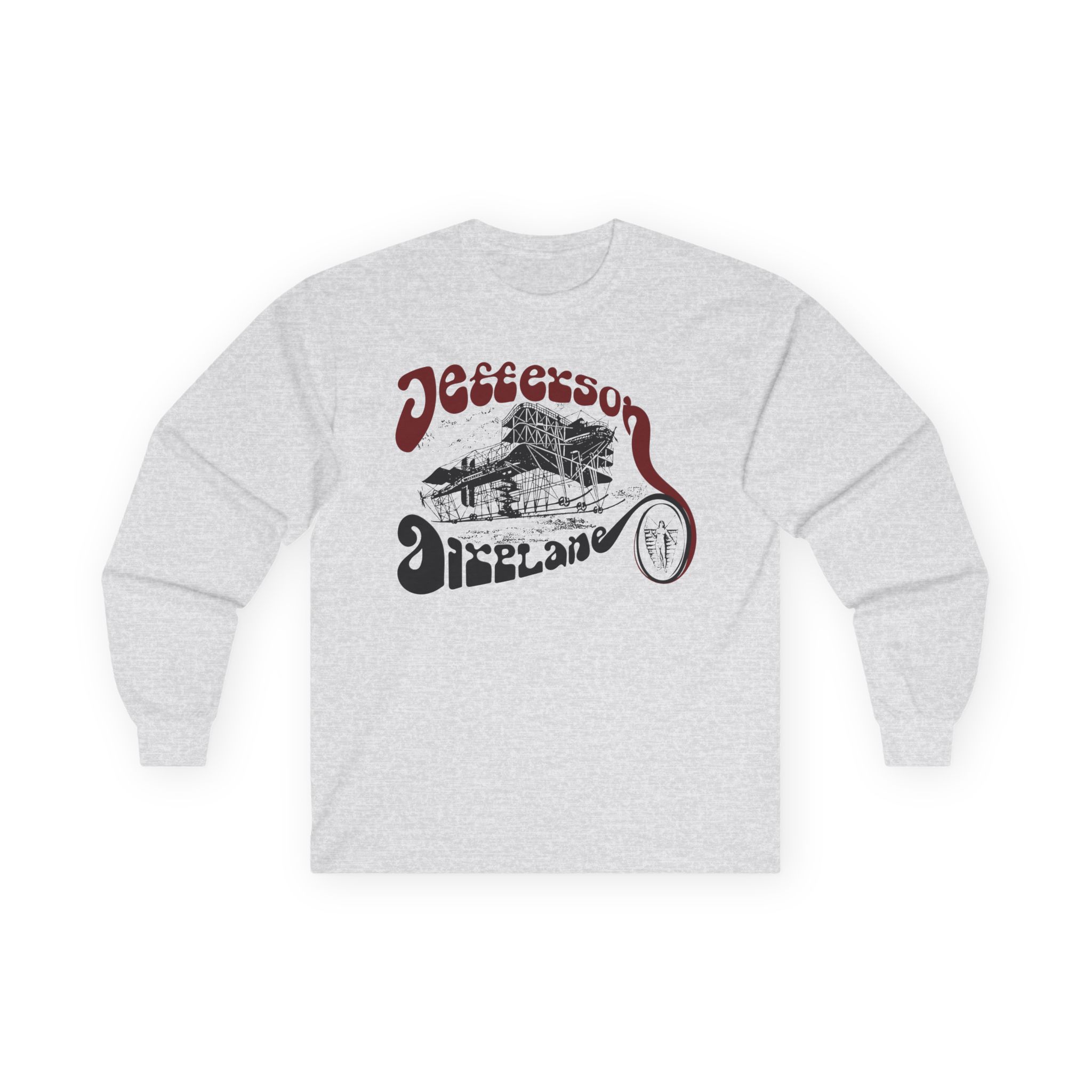 Jefferson Airplane Vintage Plane Unisex Ultra Cotton Long Sleeve Tee
