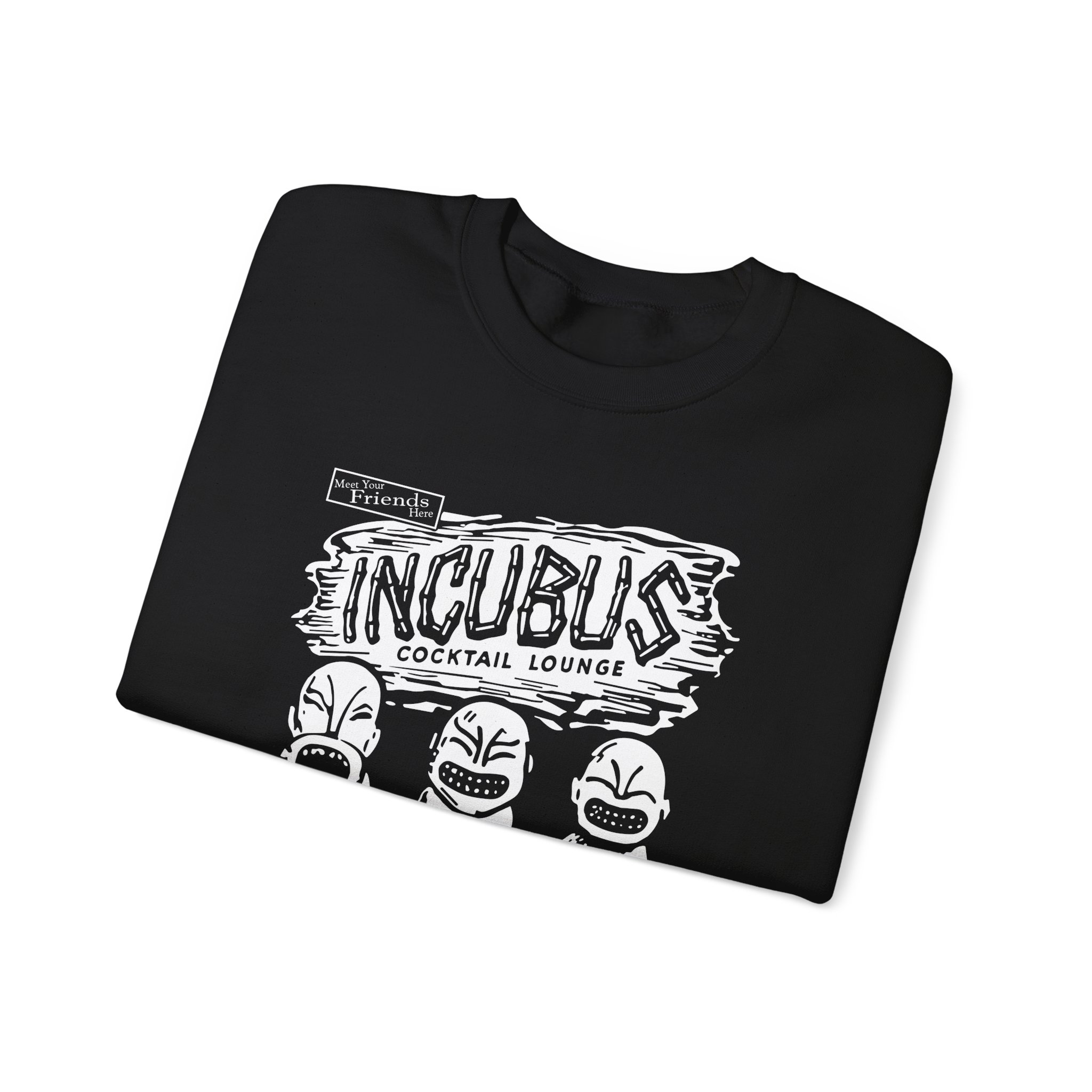 Incubus Cocktail Lounge Unisex Heavy Blendâ„¢ Crewneck Sweatshirt