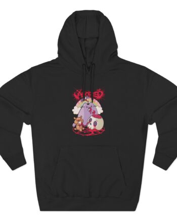 Aborted NomNom Three-Panel Fleece Hoodie