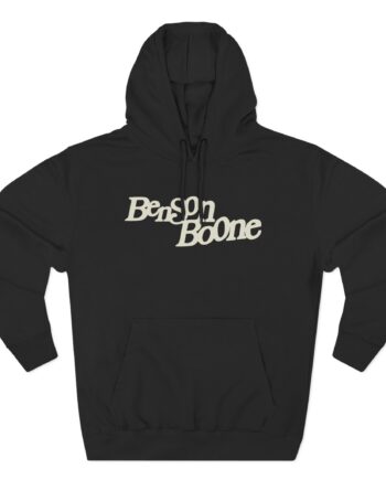 Benson Boone Maybe I Am Better Alone Three-Panel Fleece Hoodie