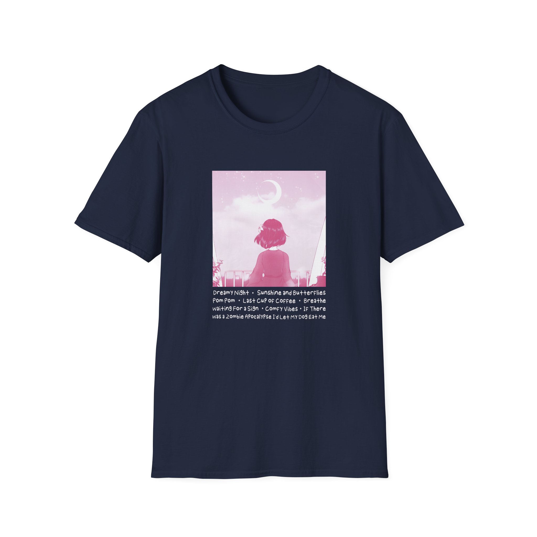 Lilypichu Dreamy Night Unisex Softstyle T-Shirt