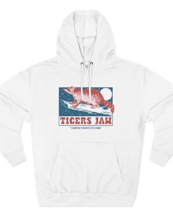 Tigers Jaw Raccoon Three-Panel Fleece Hoodie