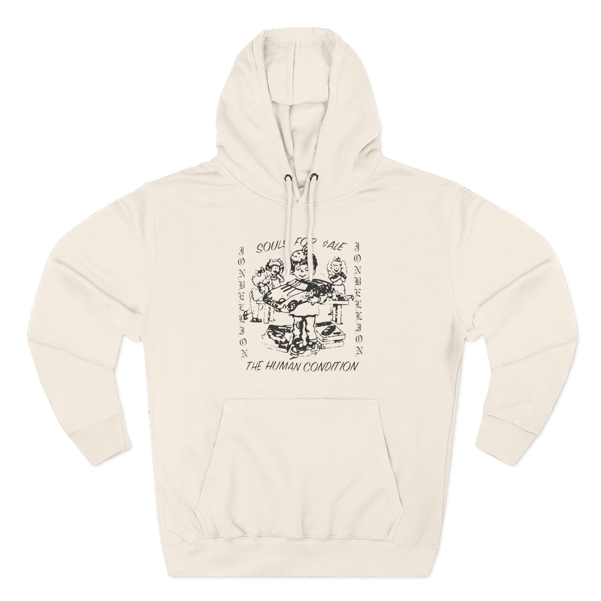 Jon Bellion Souls for Sale Three-Panel Fleece Hoodie