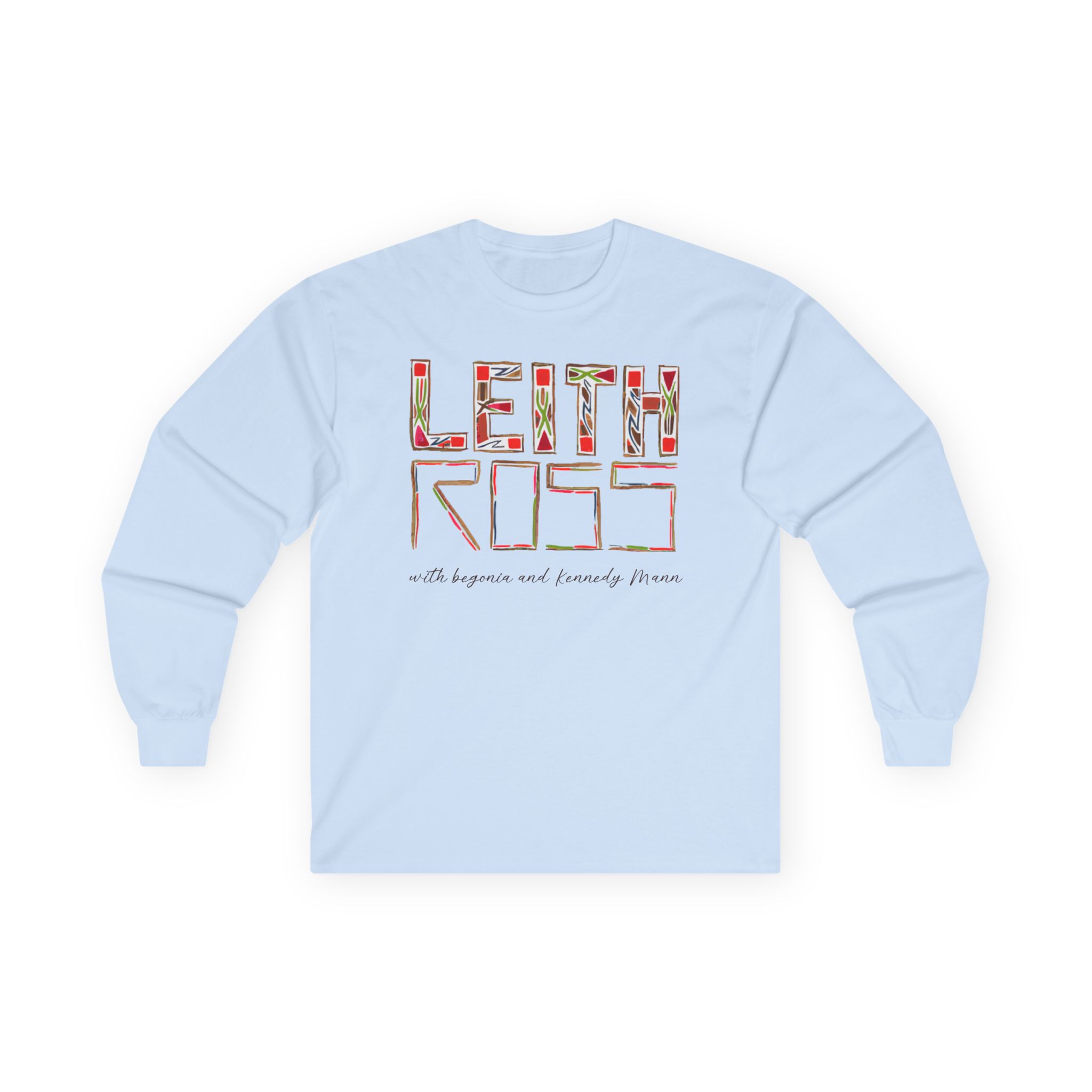 Leith Ross UK Tour Unisex Ultra Cotton Long Sleeve Tee