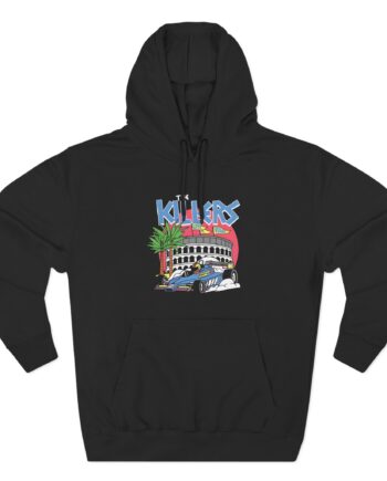 TK Hot Fuss Race Car Three-Panel Fleece Hoodie
