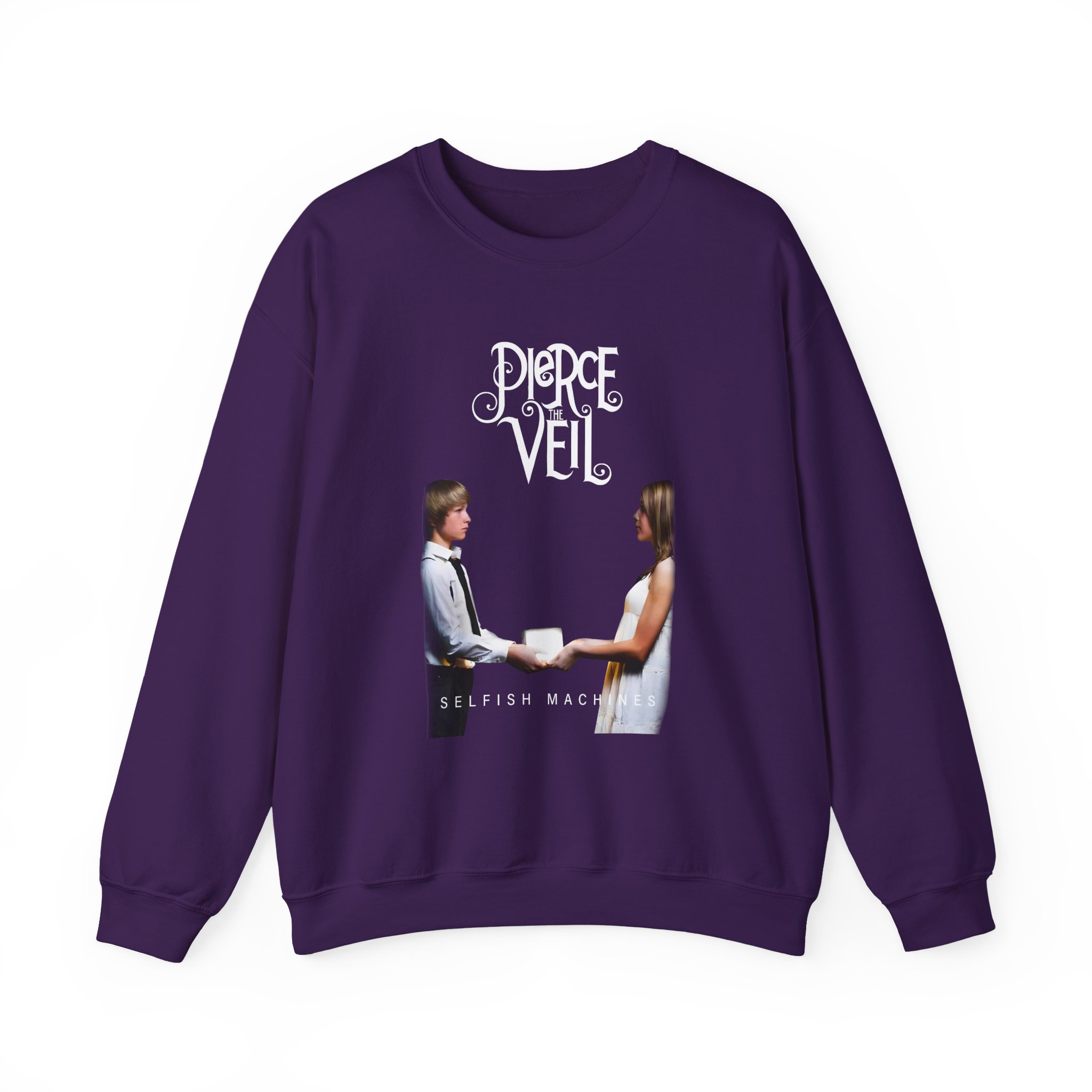 Pierce the Veil Selfish Machines Unisex Heavy Blendâ„¢ Crewneck Sweatshirt