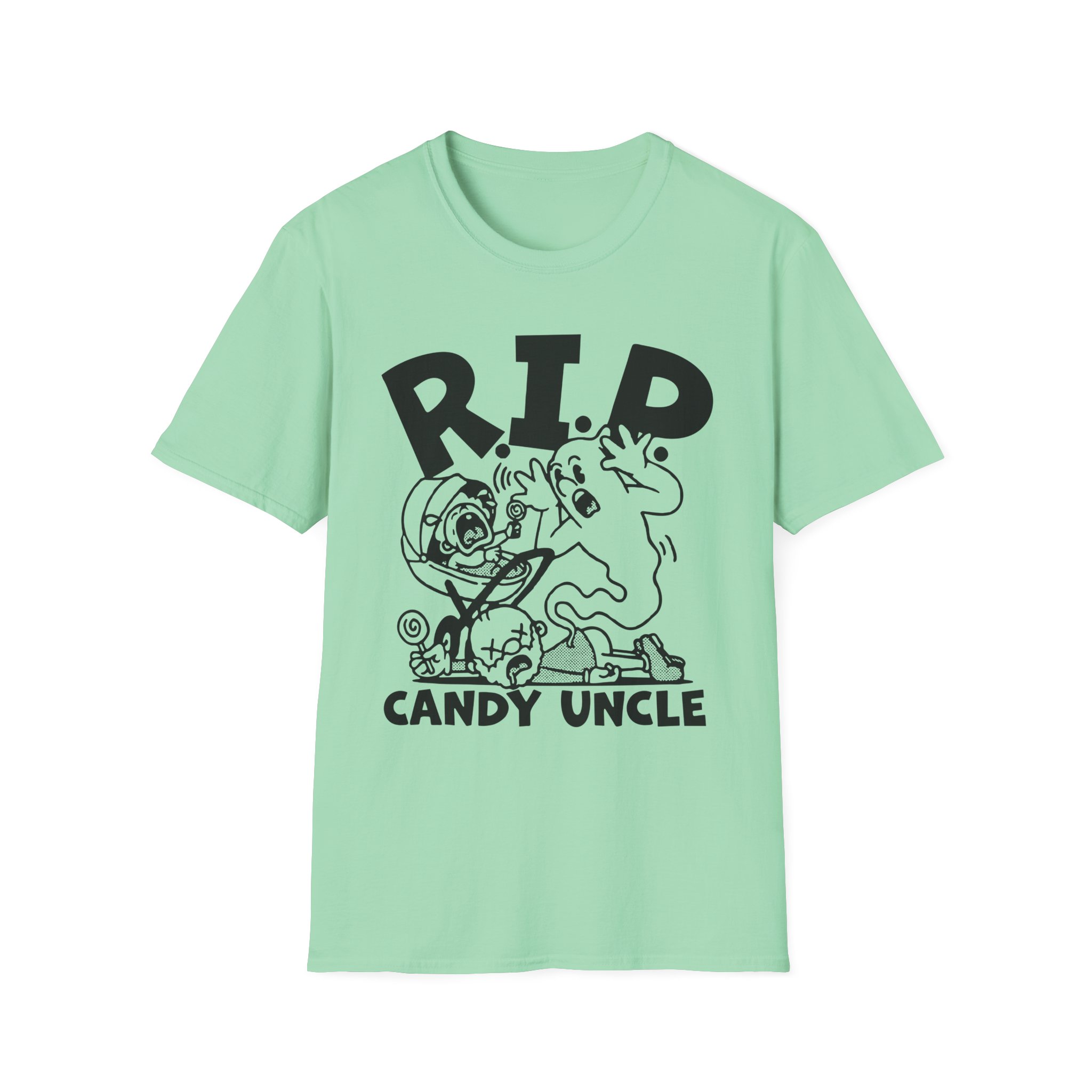 Distractible Candy Uncle Unisex Softstyle T-Shirt