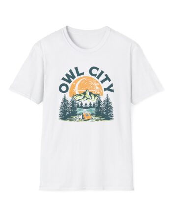 Owl City Camp Owl City Ringer Unisex Softstyle T-Shirt