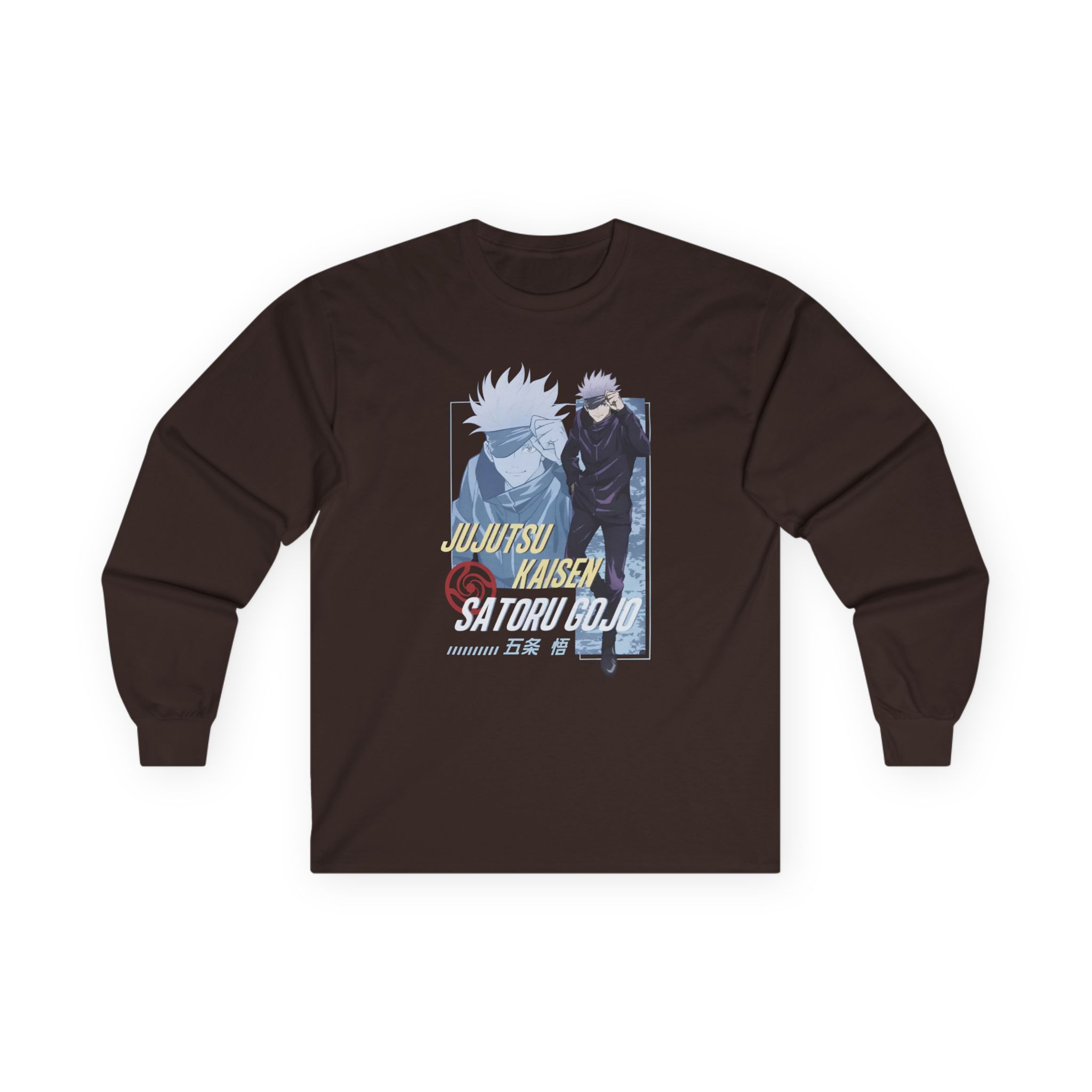 Jujutsu Kaisen Gojo Tonal Portrait Unisex Ultra Cotton Long Sleeve Tee