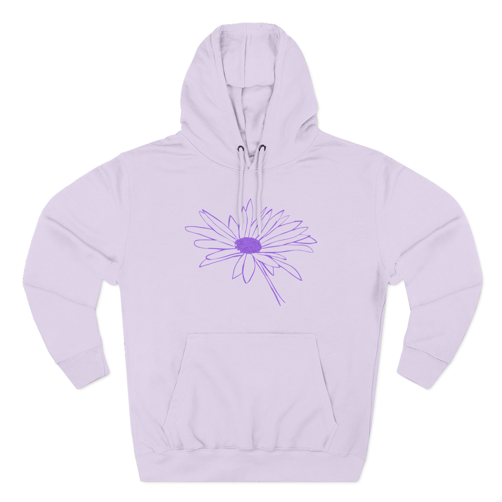 Vance Joy Flower Three-Panel Fleece Hoodie