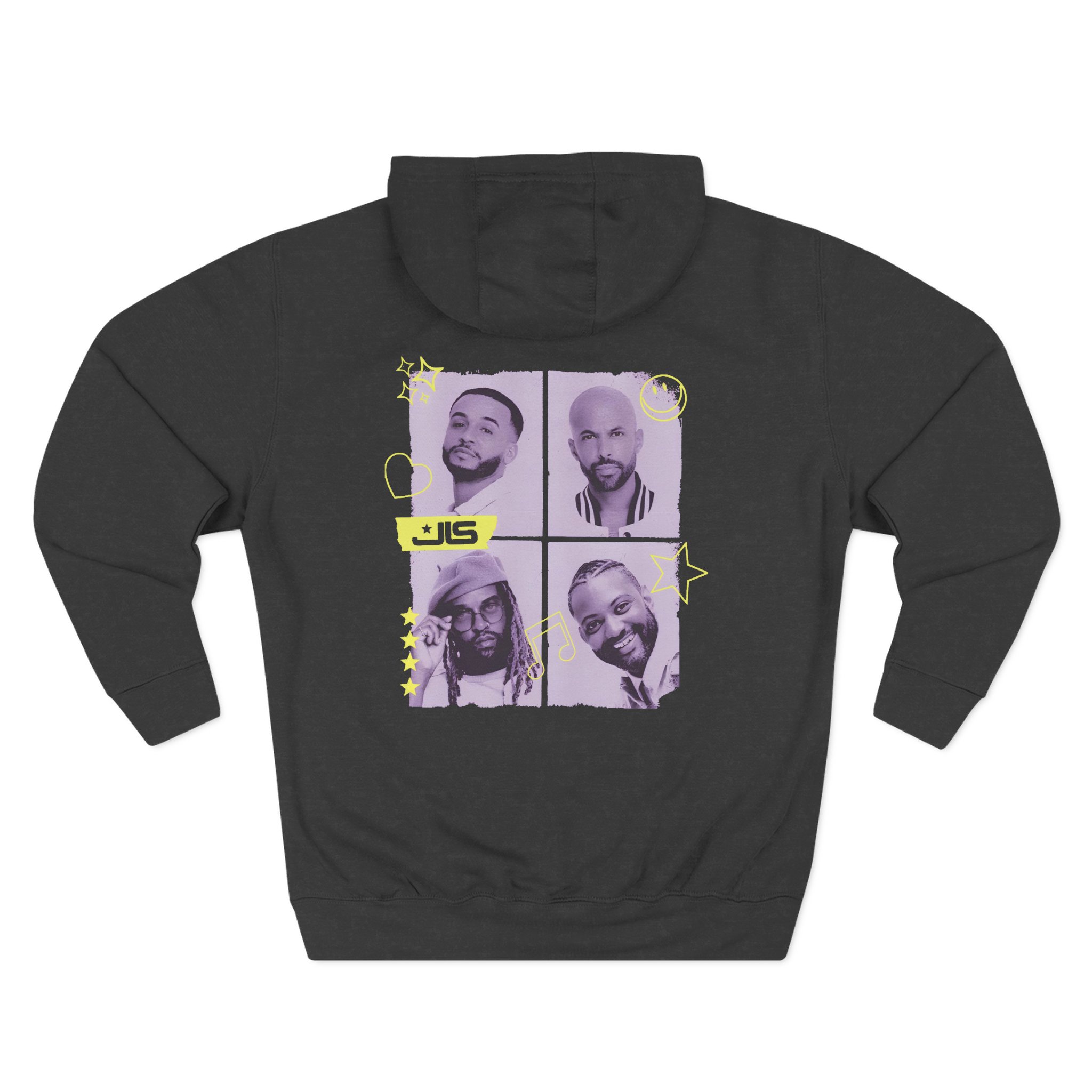 JLS Photo Three-Panel Fleece Hoodie