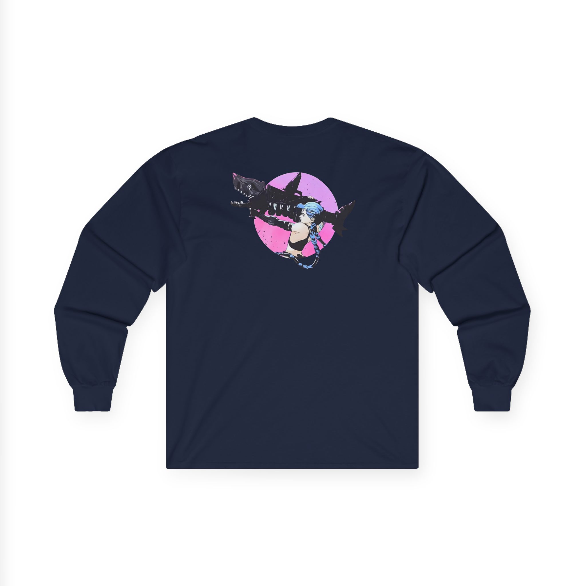 Jinx Arcane Gun Unisex Ultra Cotton Long Sleeve Tee