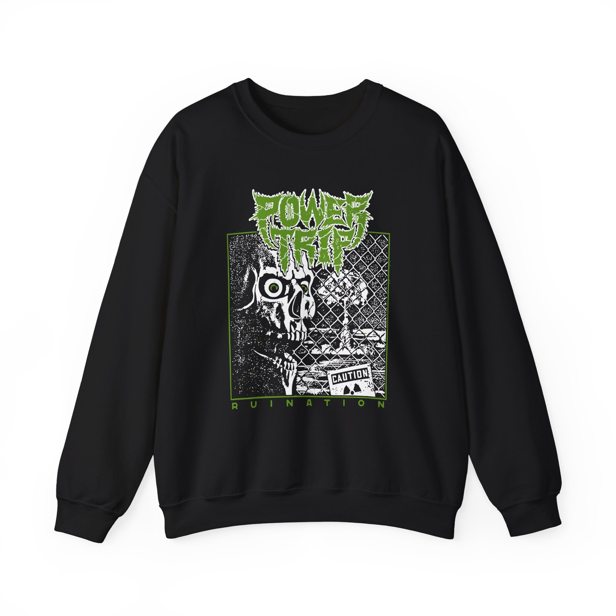 Power Trip Ruination Unisex Heavy Blendâ„¢ Crewneck Sweatshirt