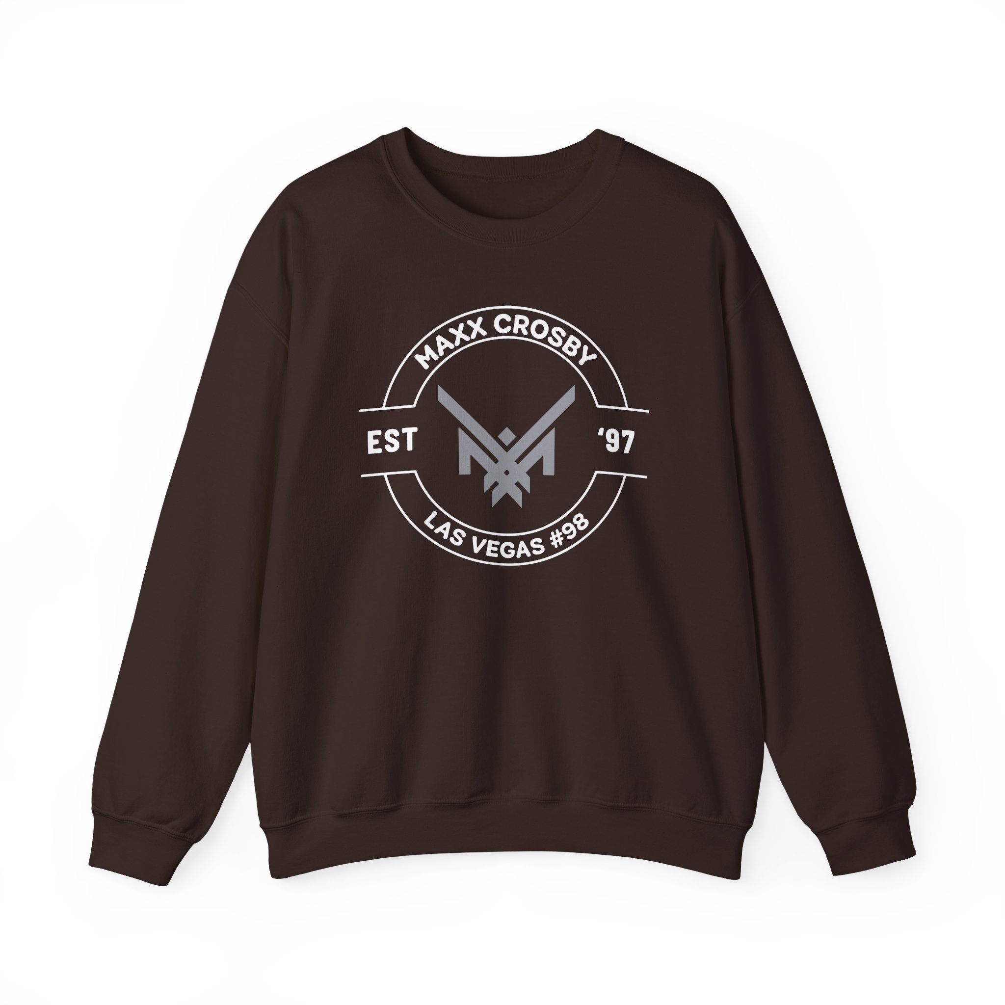 Maxx Crosby Logo Unisex Heavy Blendâ„¢ Crewneck Sweatshirt