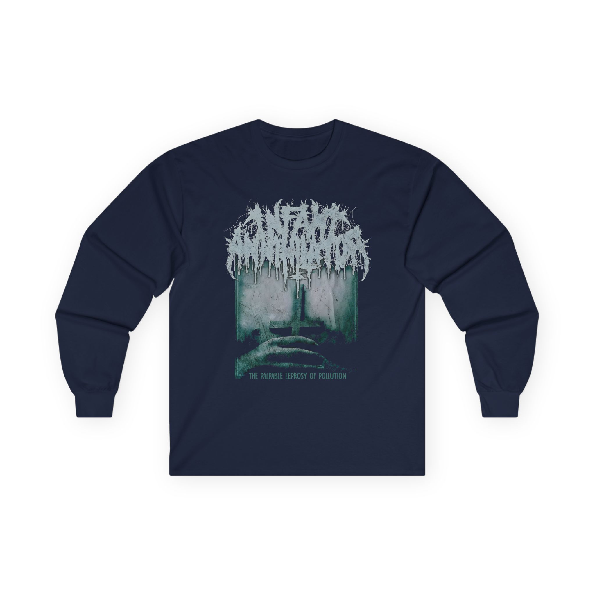 Infant Annihilator The Palpable Leprosy Of Pollution Unisex Ultra Cotton Long Sleeve Tee