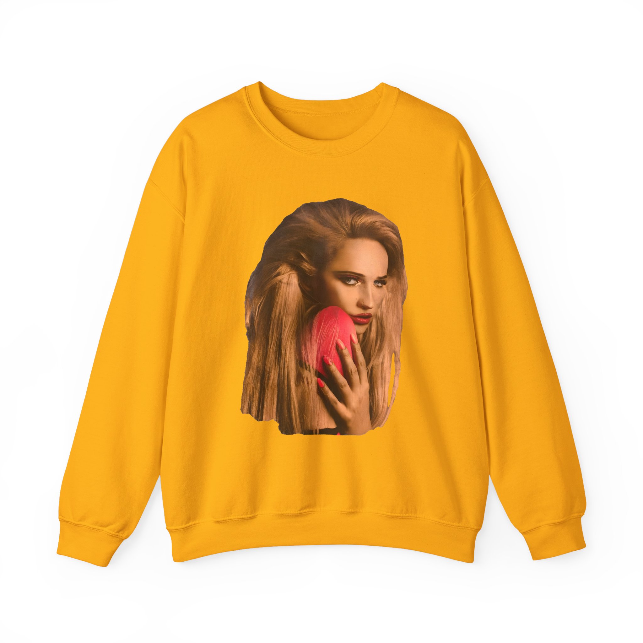 Kim Petras Glam Shot Unisex Heavy Blendâ„¢ Crewneck Sweatshirt