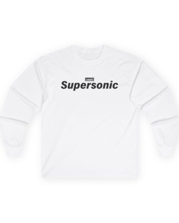 Oasis Supersonic Unisex Ultra Cotton Long Sleeve Tee
