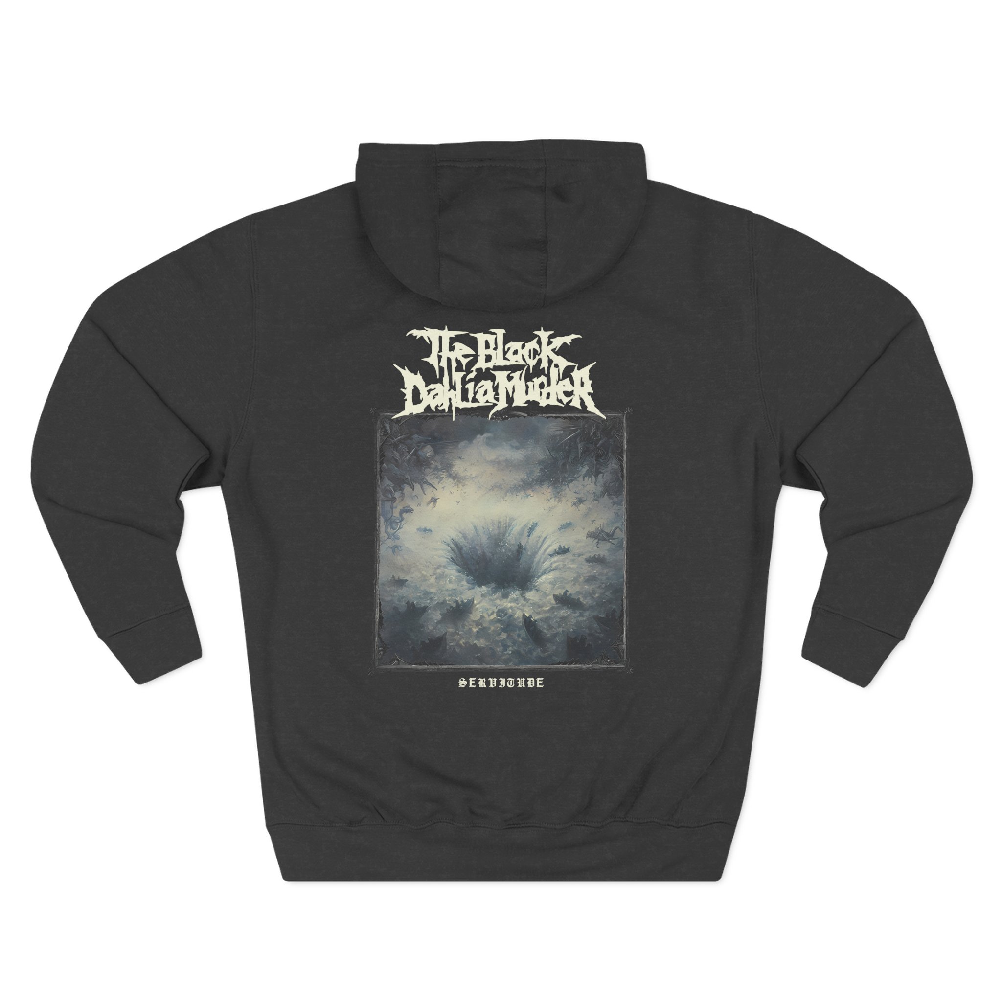 The Black Dahlia Murder Servitude Three-Panel Fleece Hoodie